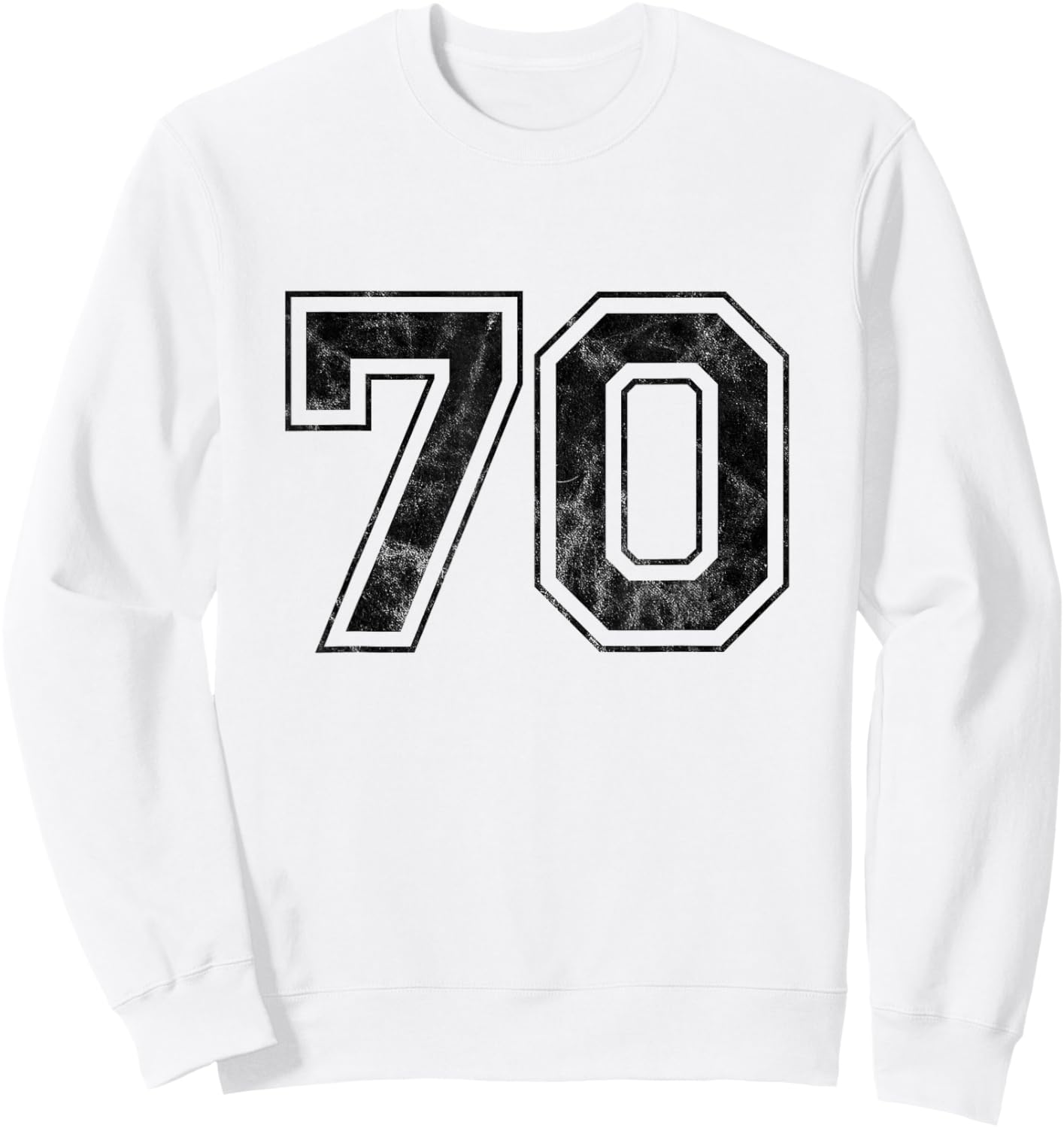 Number 70 Sweatshirt - Sweatshirt | White