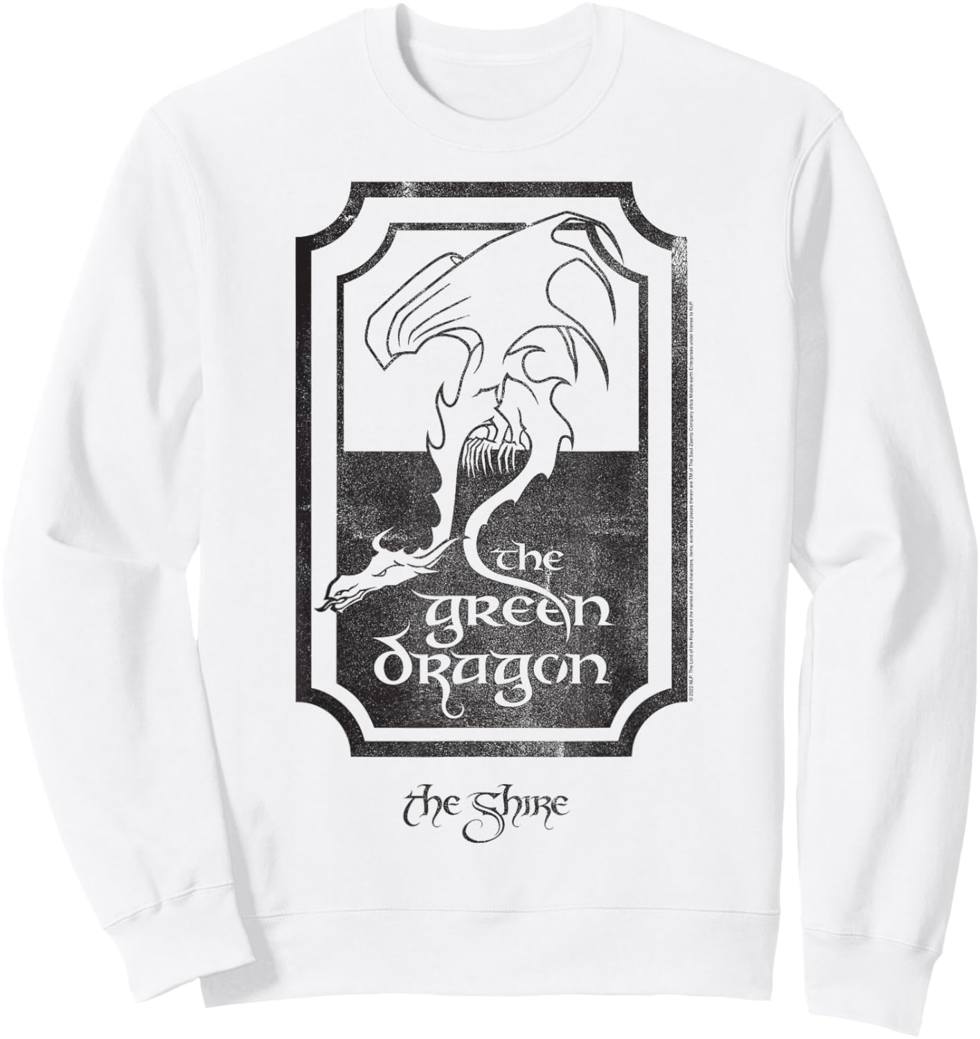 The Lord of the Rings The Green Dragon Sweatshirt - Sweatshirt | White
