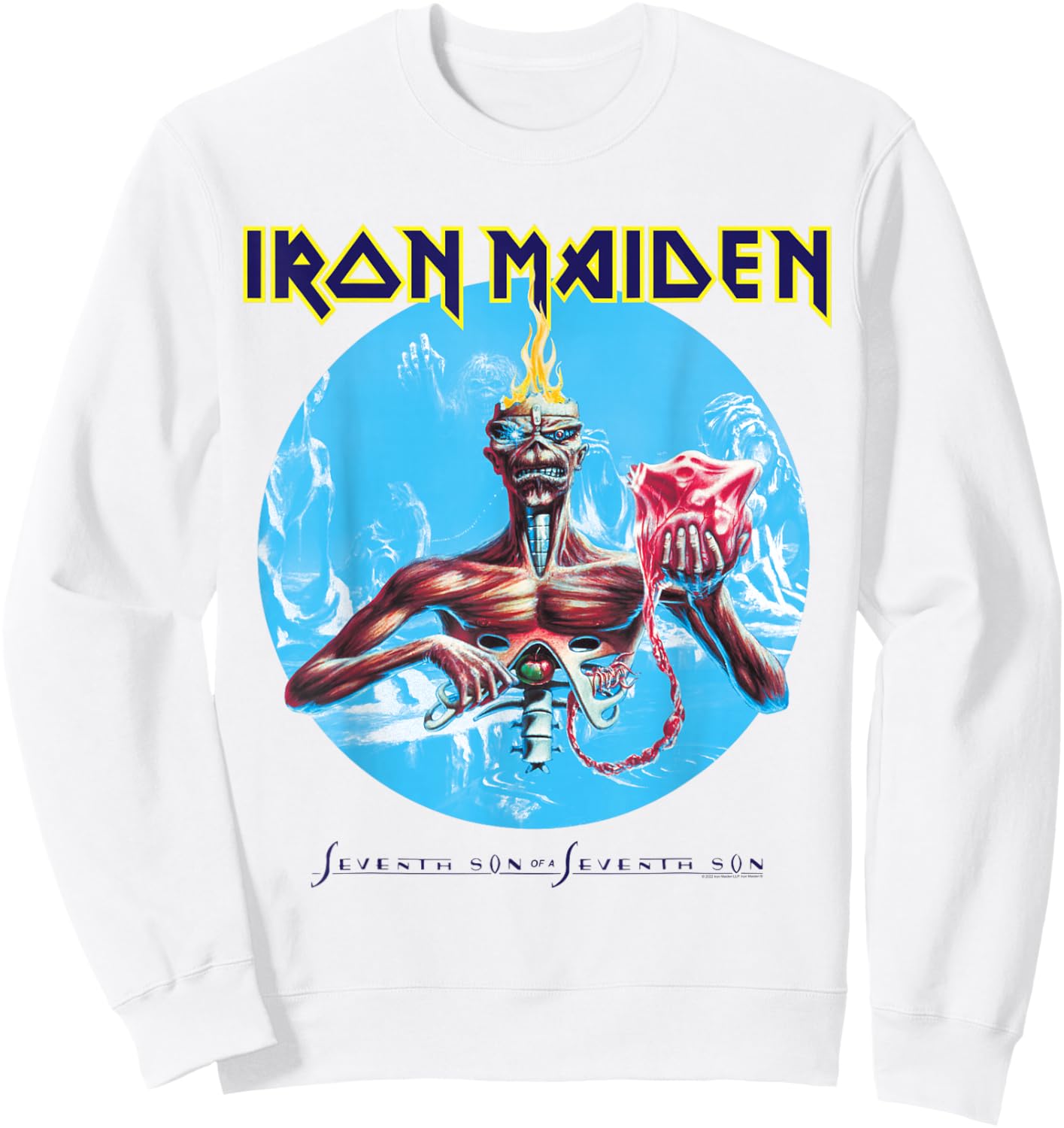Iron Maiden - Legacy Collection 7th Son Sweatshirt - Sweatshirt | White