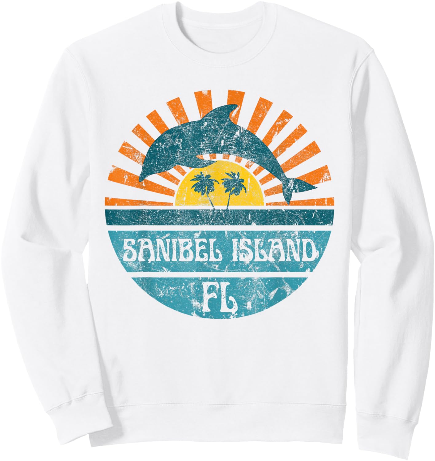 Sanibel Island Sweatshirt - Sweatshirt | White