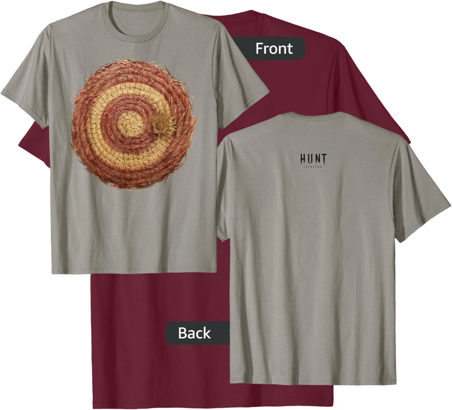 Hunt: Showdown Target T-Shirt - T-Shirt | Maroon