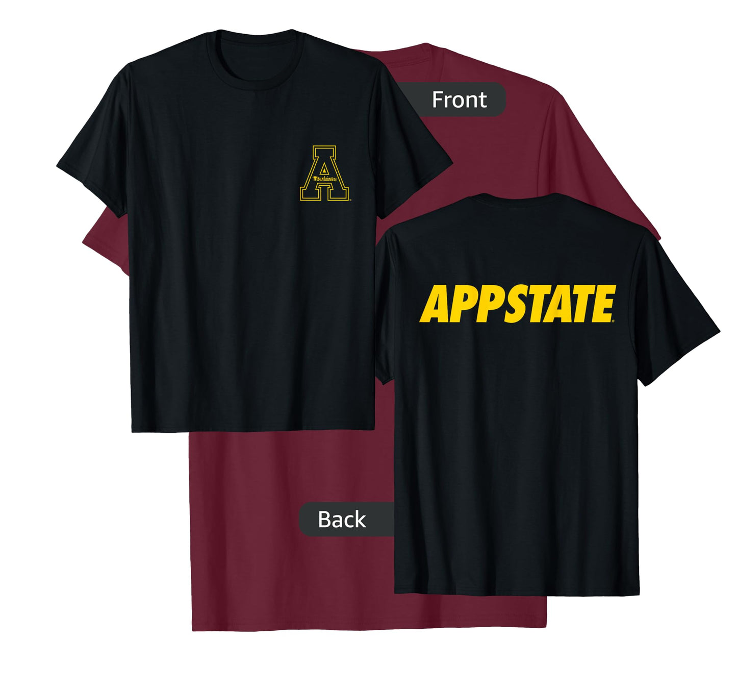 App State Mountaineers | Official NCAA | T1APPSP01 T-Shirt