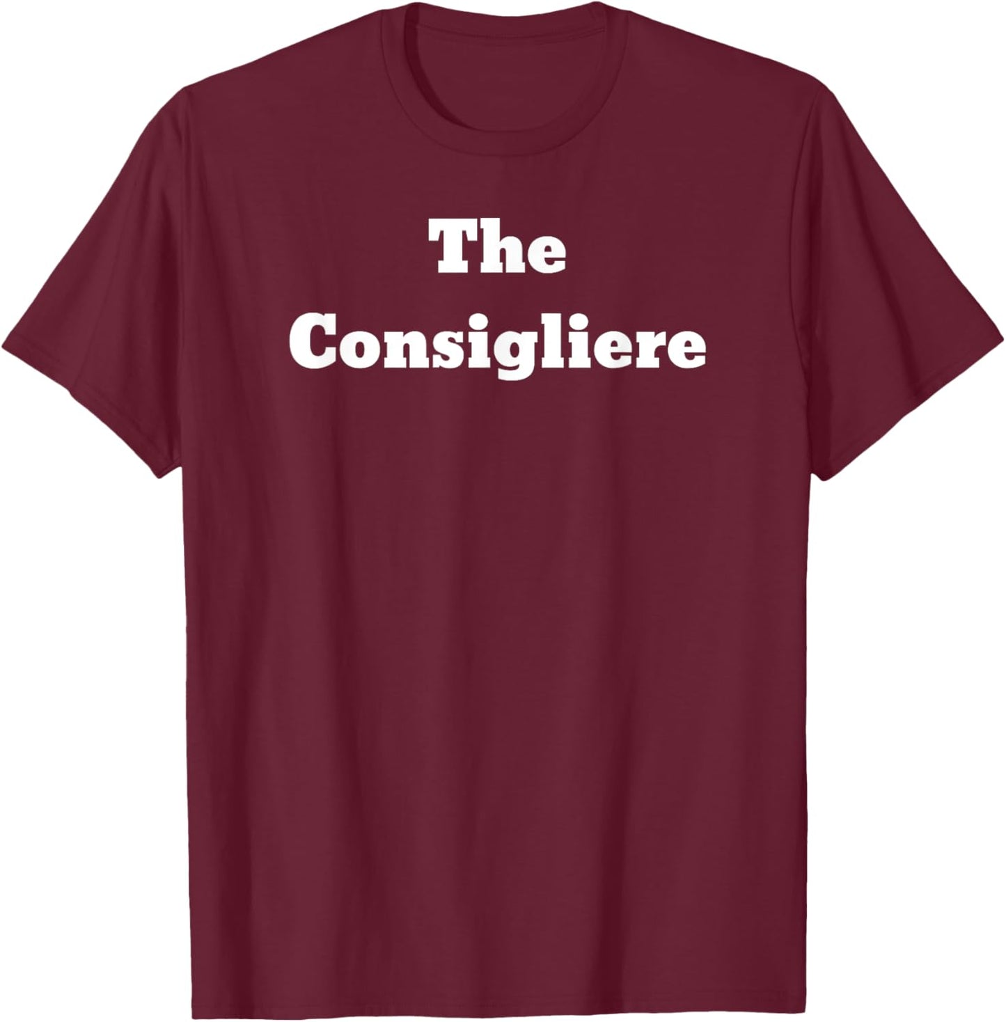 The Consigliere T-Shirt - T-Shirt | Maroon