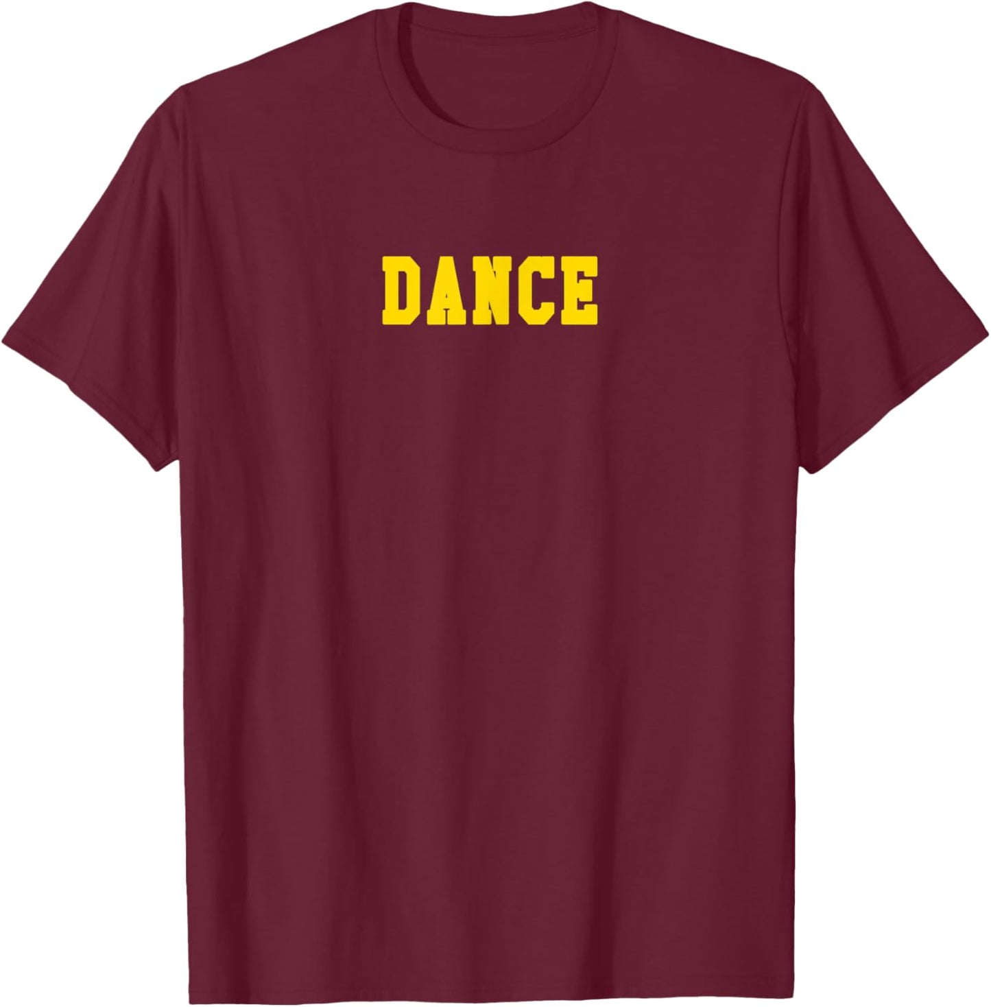 State of Michigan Dance U M Ann Arbor MI AA Degree T-Shirt - T-Shirt | Maroon