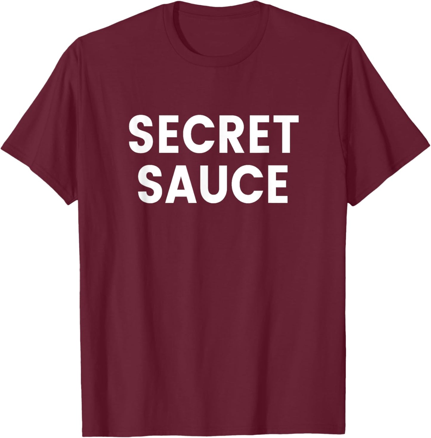 Secret Sauce T-Shirt - T-Shirt | Maroon