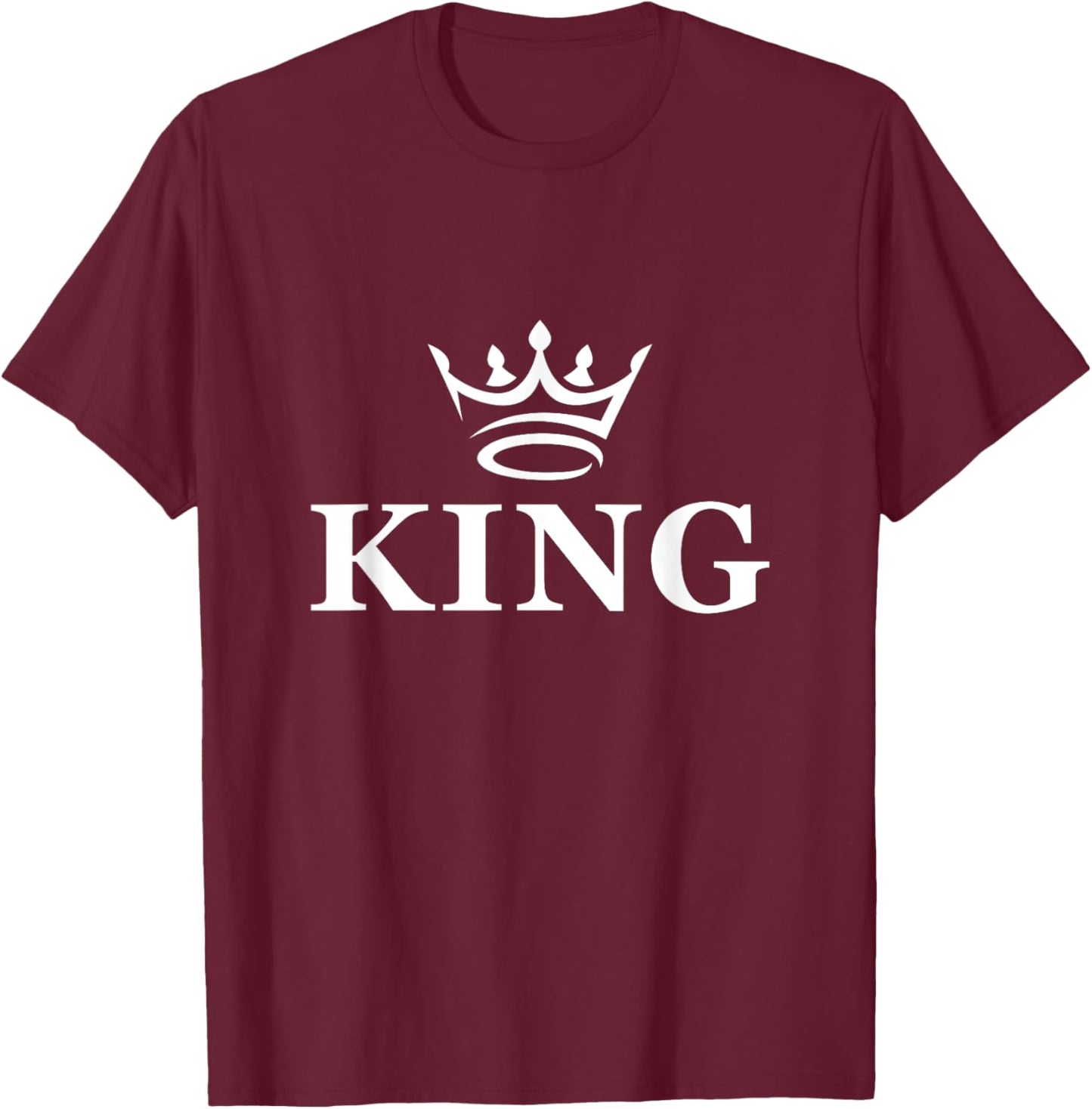 Enjoy Wear Best King Graphic Design shirts, I'm a King T-Shirt - T-Shirt | Maroon