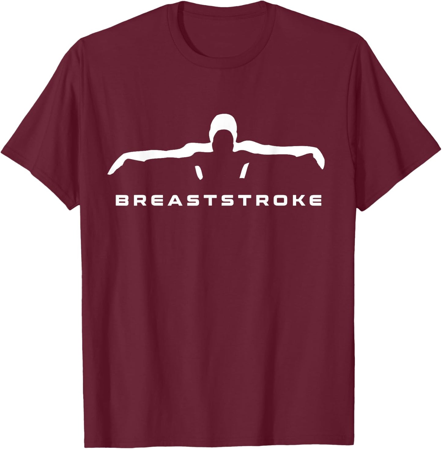 Breaststroke Clothing - Breaststroke T-Shirt - T-Shirt | Maroon
