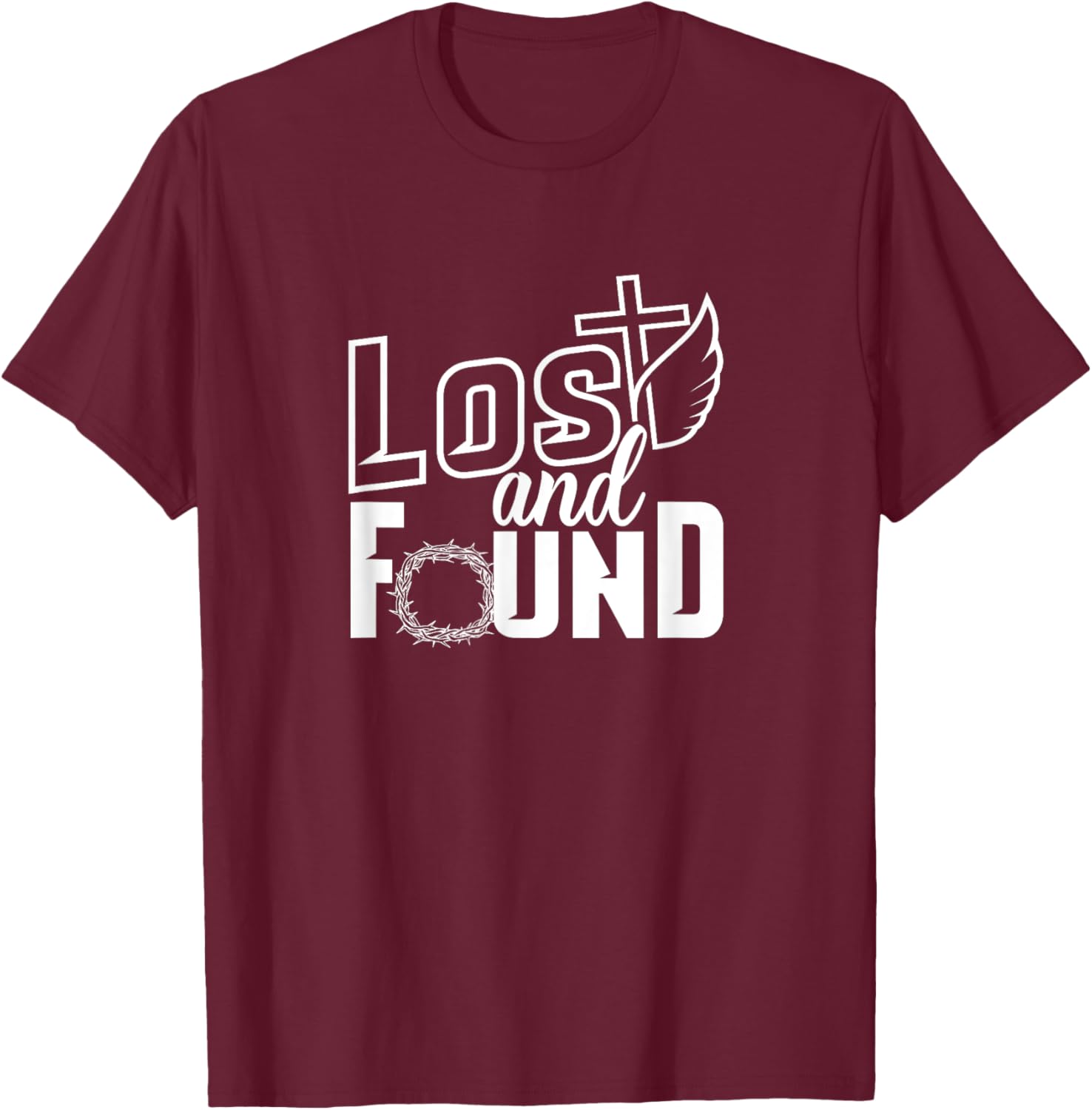 Lost and Found T-Shirt - T-Shirt | Maroon