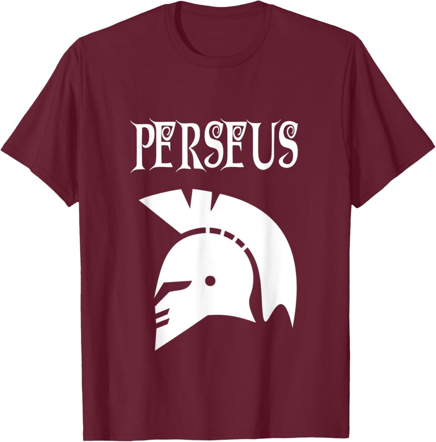 Perseus Costume. Simple, Greek God Workout Perseus Costume T-Shirt - T-Shirt | Maroon