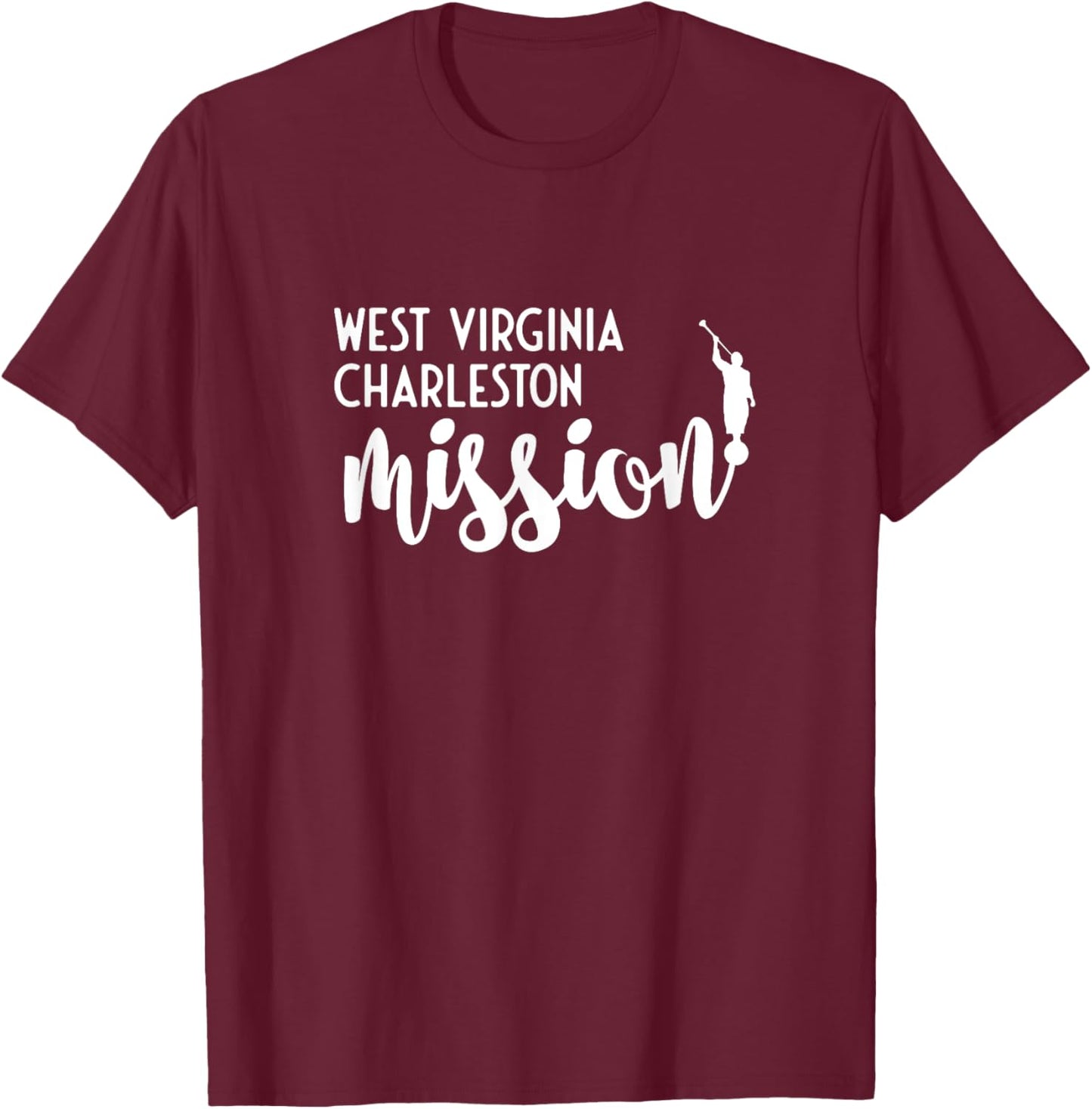 West Virginia Charleston Mission T-Shirt - T-Shirt | Maroon