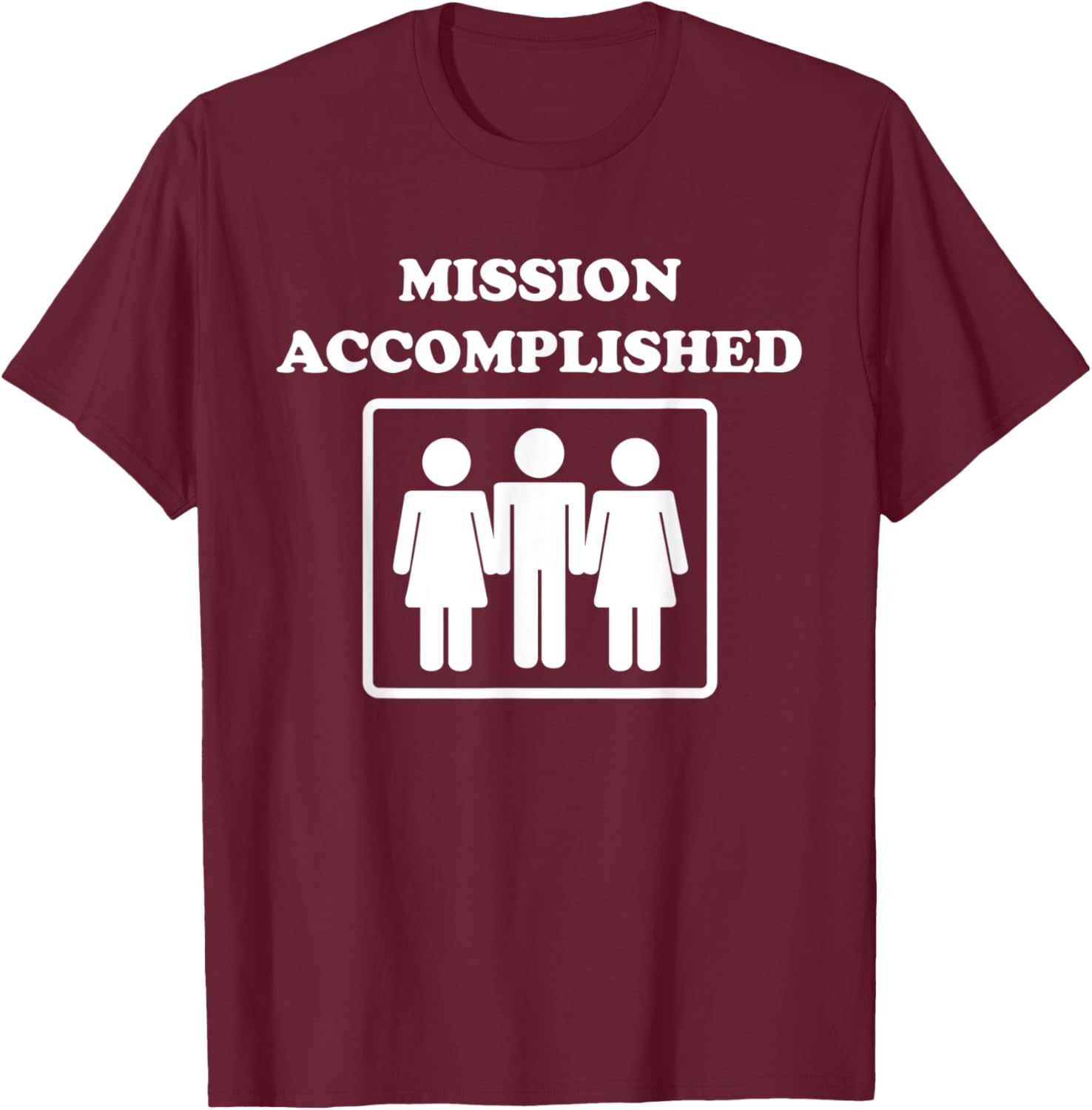 Polyamory and Polyamorous Relationships Vacation Cruise T-Shirt - T-Shirt | Maroon