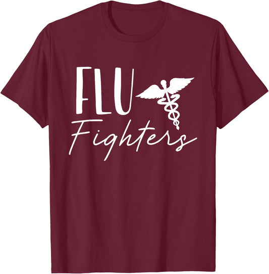 Infection Control Nurse Medicine RN Healthcare Nursing T-Shirt - T-Shirt | Maroon
