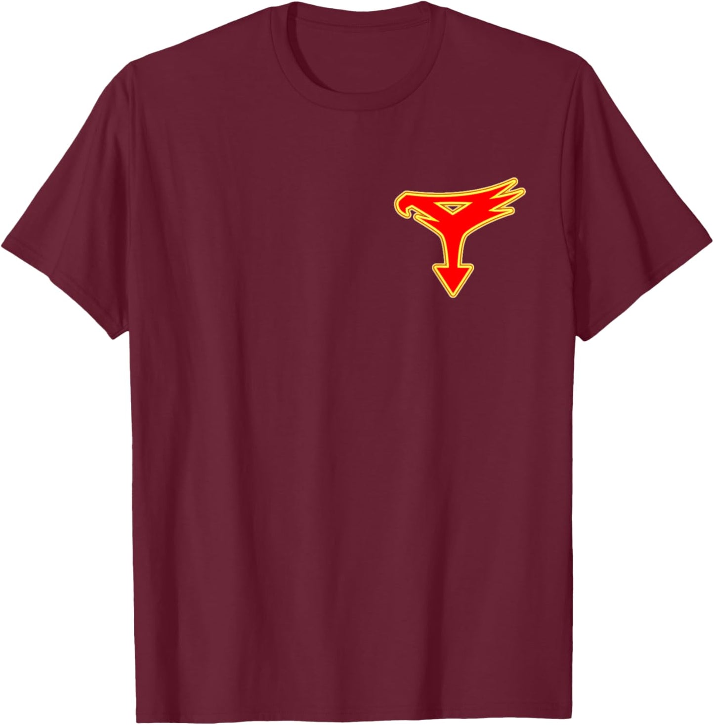 Battle of the planets Pheonix vintage design T-Shirt - T-Shirt | Maroon
