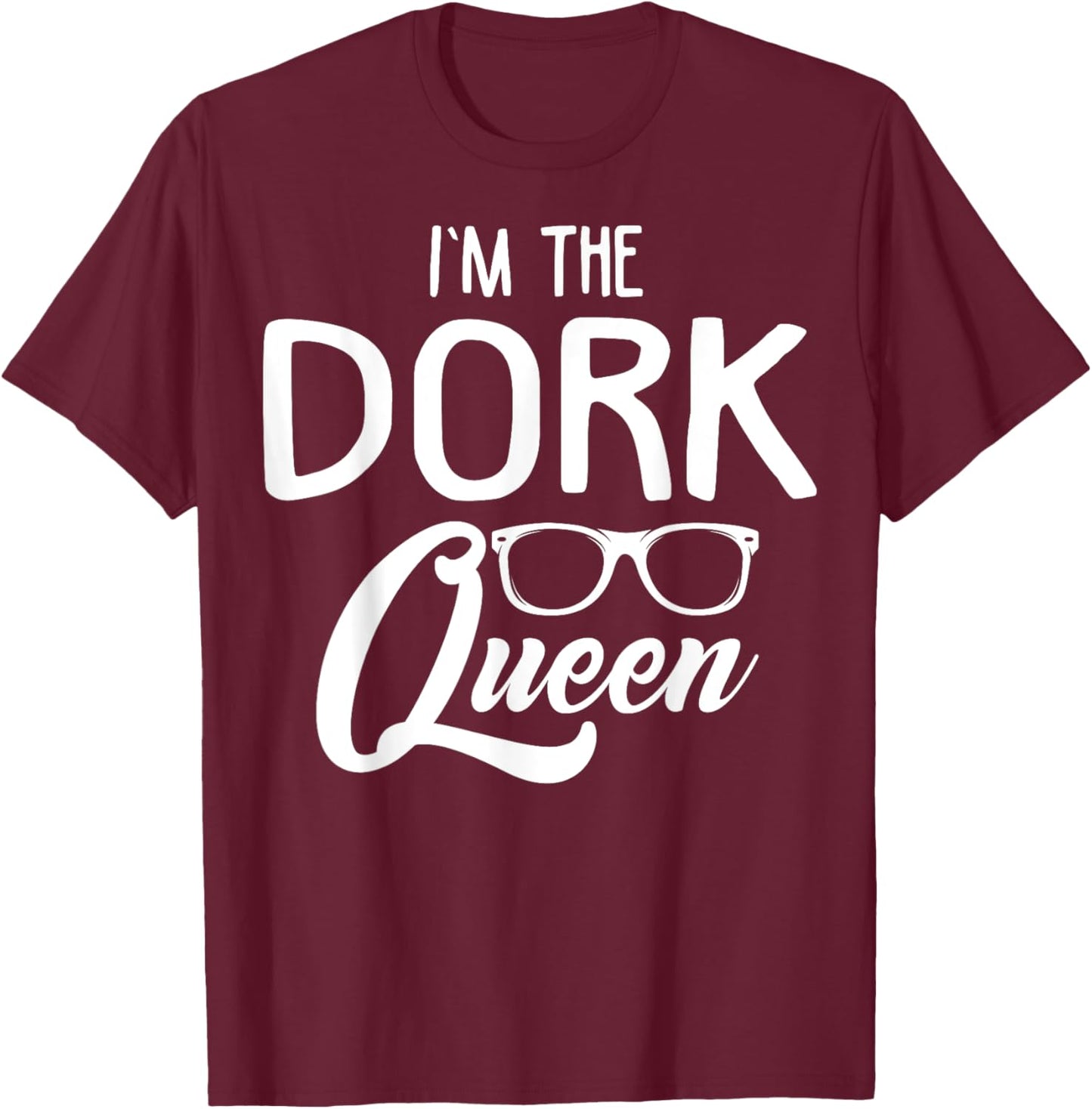 Dork Apparel - Unique Funny Dorks Design T-Shirt - T-Shirt | Maroon