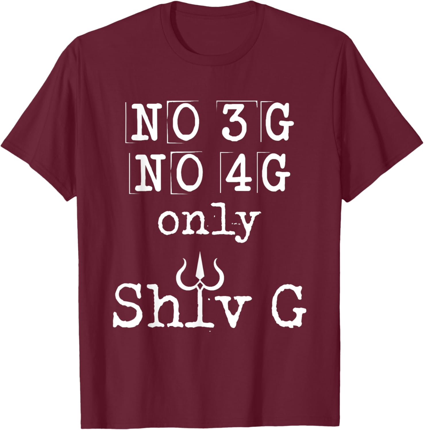 Shiva Hinduism Hindu India Buddhism Ganesha Religion Vishnu T-Shirt - T-Shirt | Maroon