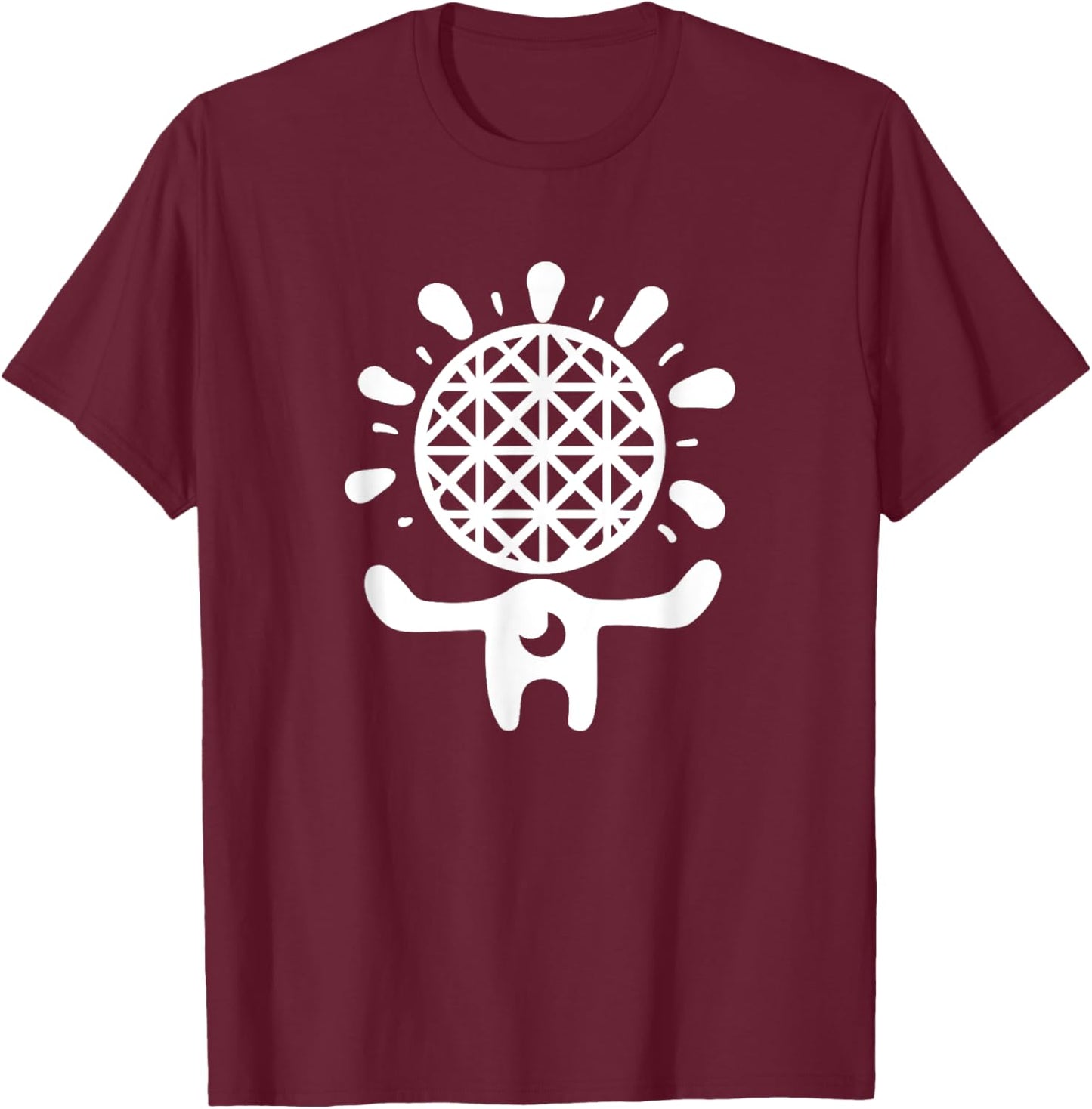 Hittite Sun Disk - Historical Archeologist Nature Lover T-Shirt - T-Shirt | Maroon