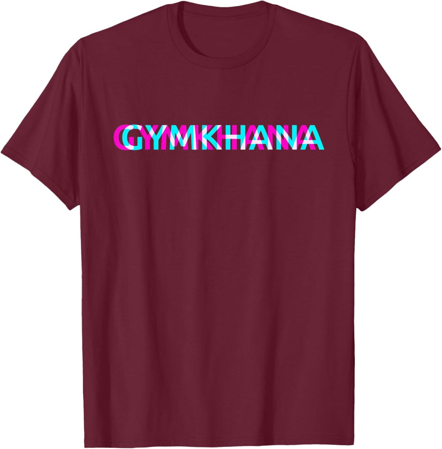 Gymkhana Sports Team Varsity Jersey Sport Lover T-Shirt - T-Shirt | Maroon