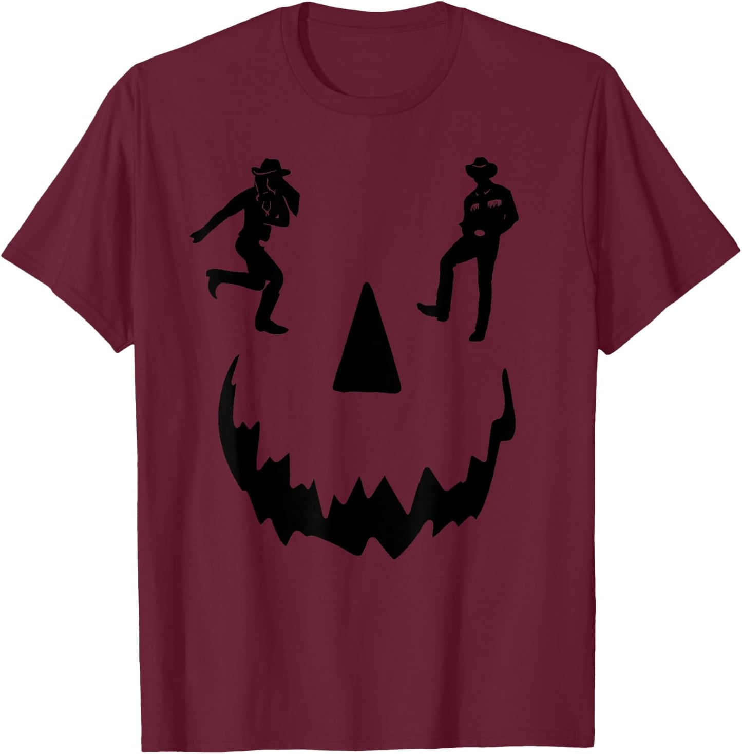 pumpkin line dancing halloween, Line Dance halloween T-Shirt - T-Shirt | Maroon