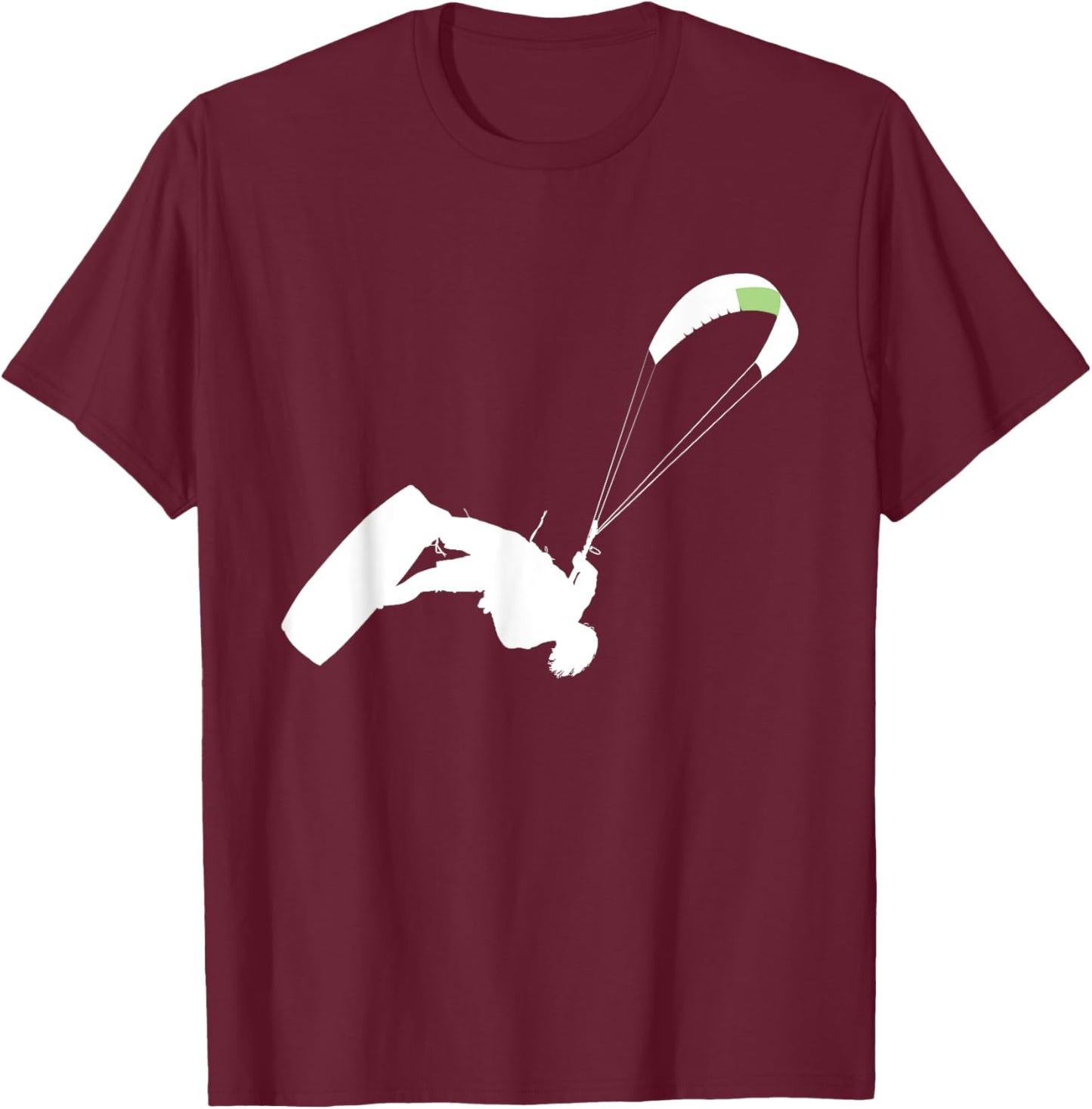 Kiteboarding - Surfing Kiteboarder Surfboarding Kitesurfer T-Shirt - T-Shirt | Maroon