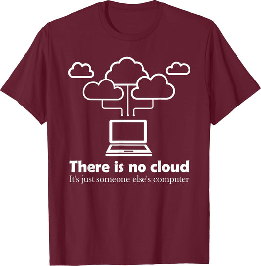 Database Data SQL Programmer Administration T-Shirt - T-Shirt | Maroon