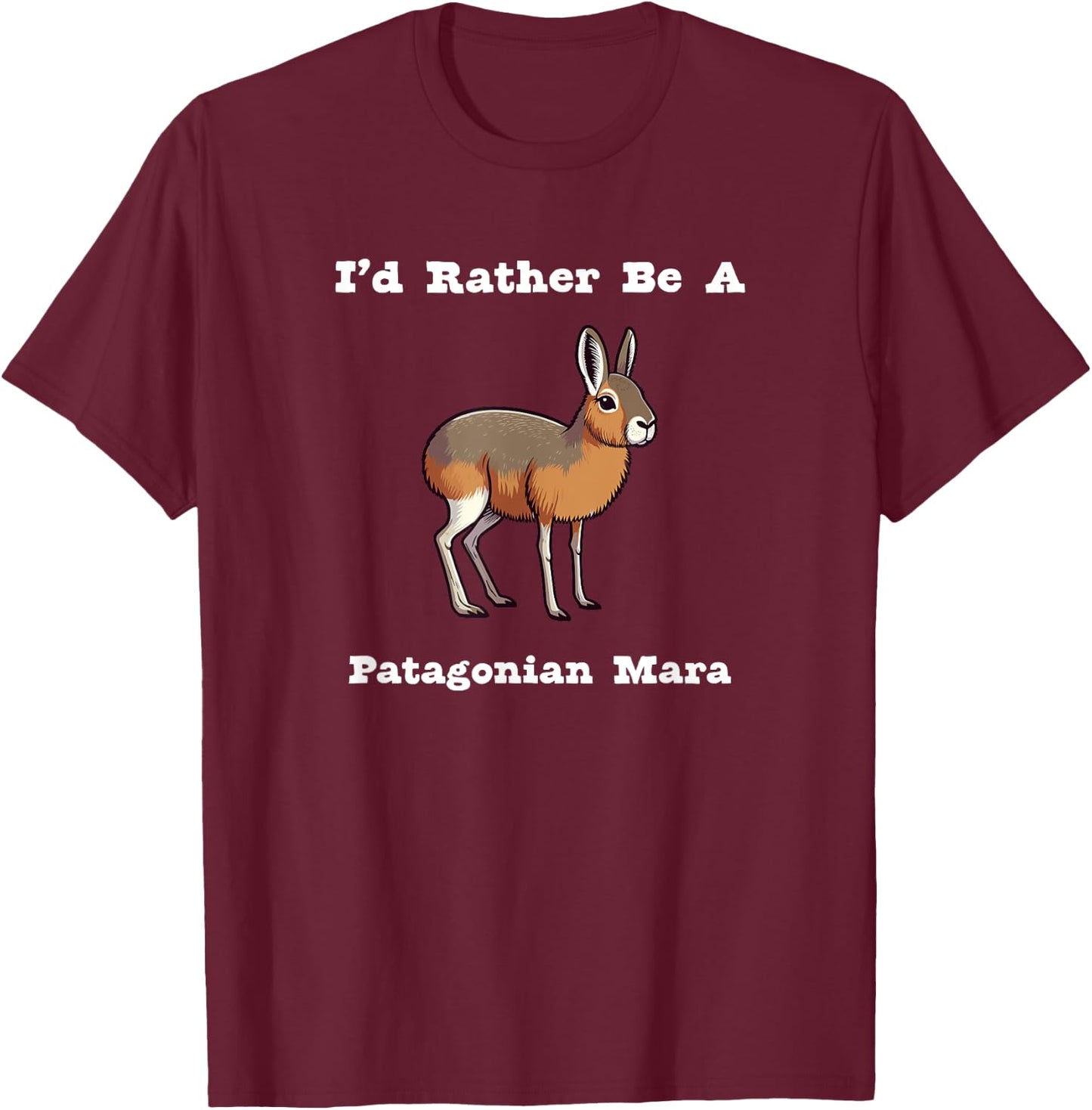 Patagonian Mara T-Shirt - T-Shirt | Maroon