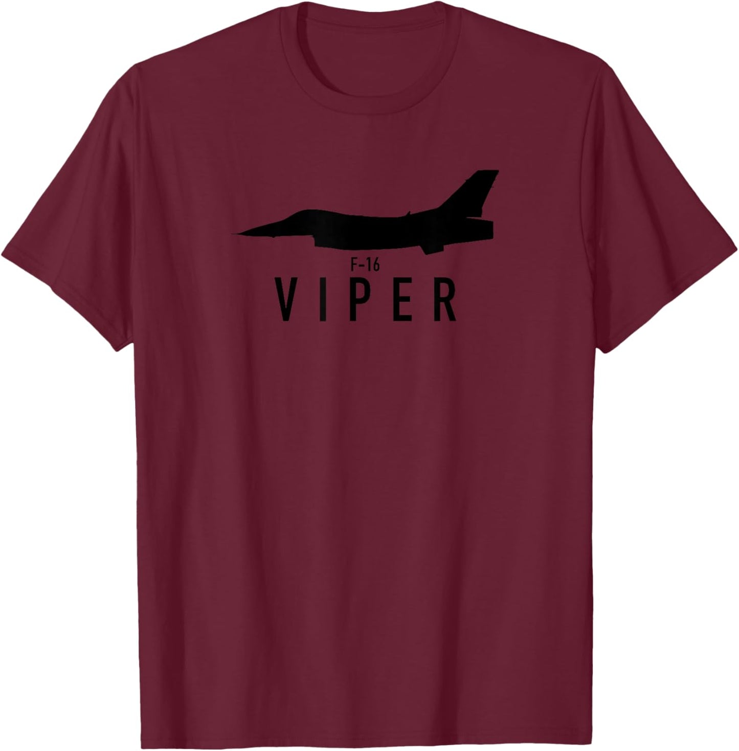 F-16 Viper T-Shirt - T-Shirt | Maroon