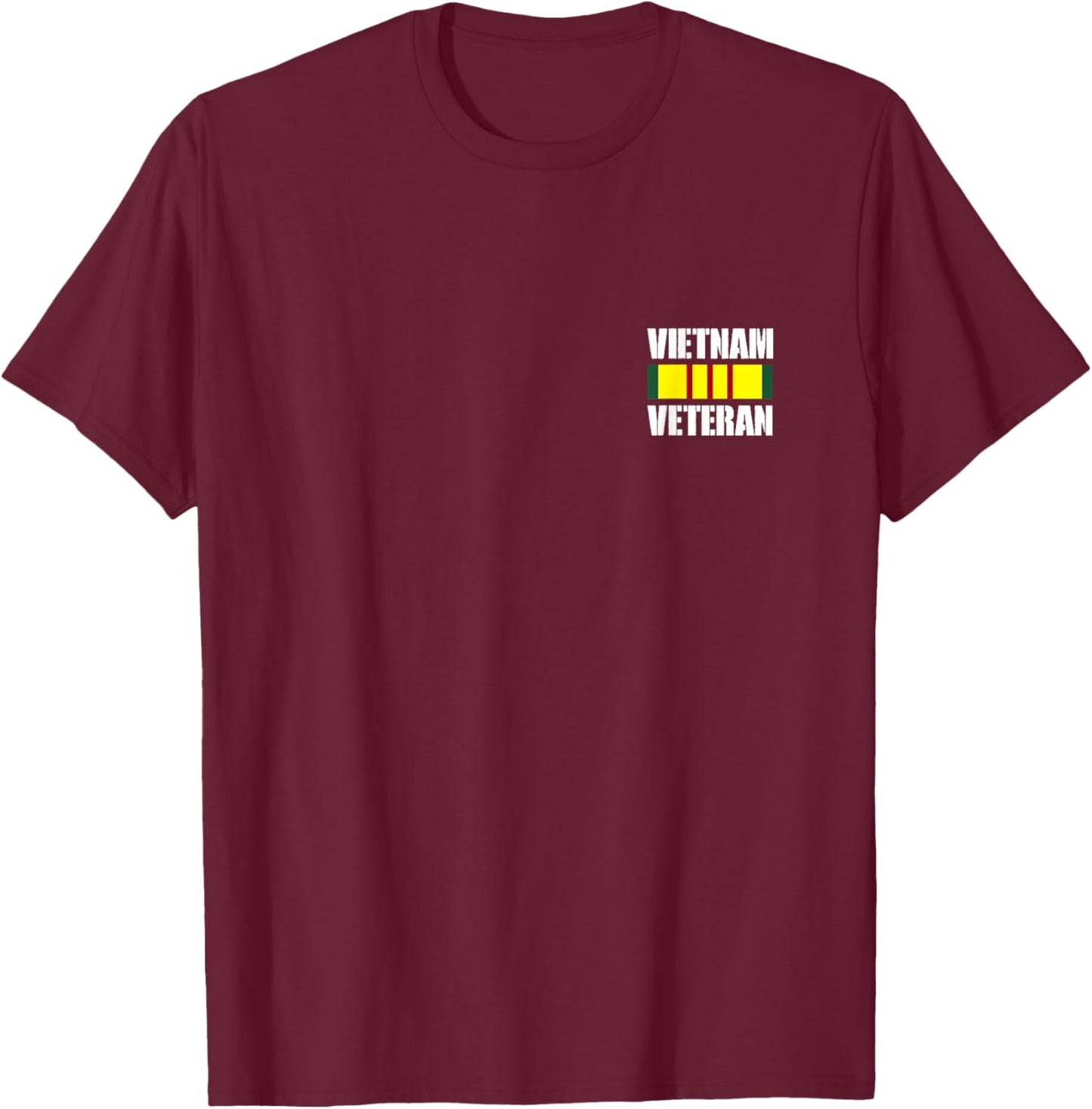 Vietnam Veteran T-Shirt - T-Shirt | Maroon