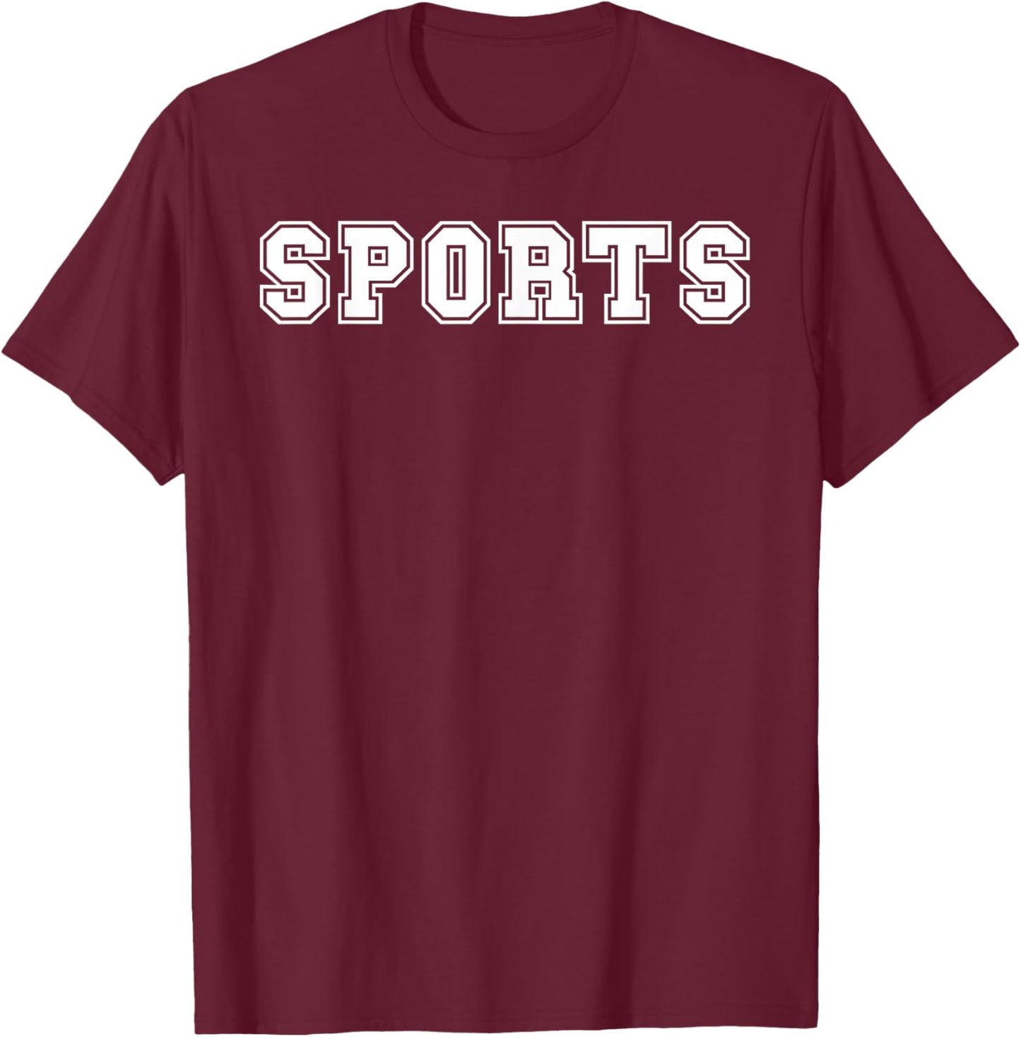 Sports T-Shirt - T-Shirt | Maroon