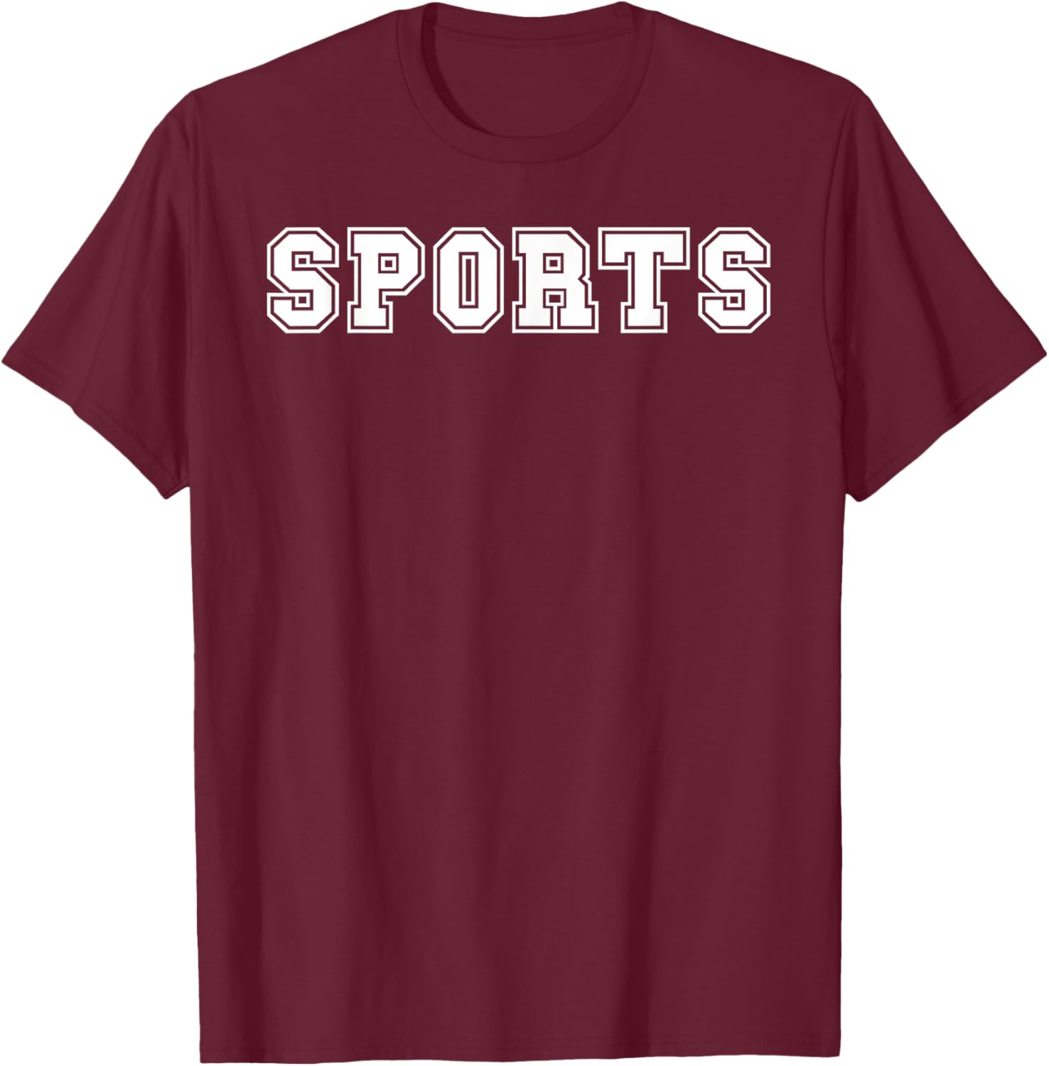 Sports T-Shirt - T-Shirt | Maroon
