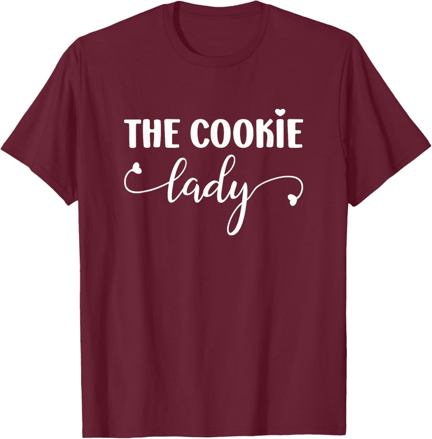 The Cookie Lady - Women's T-Shirt - T-Shirt | Maroon