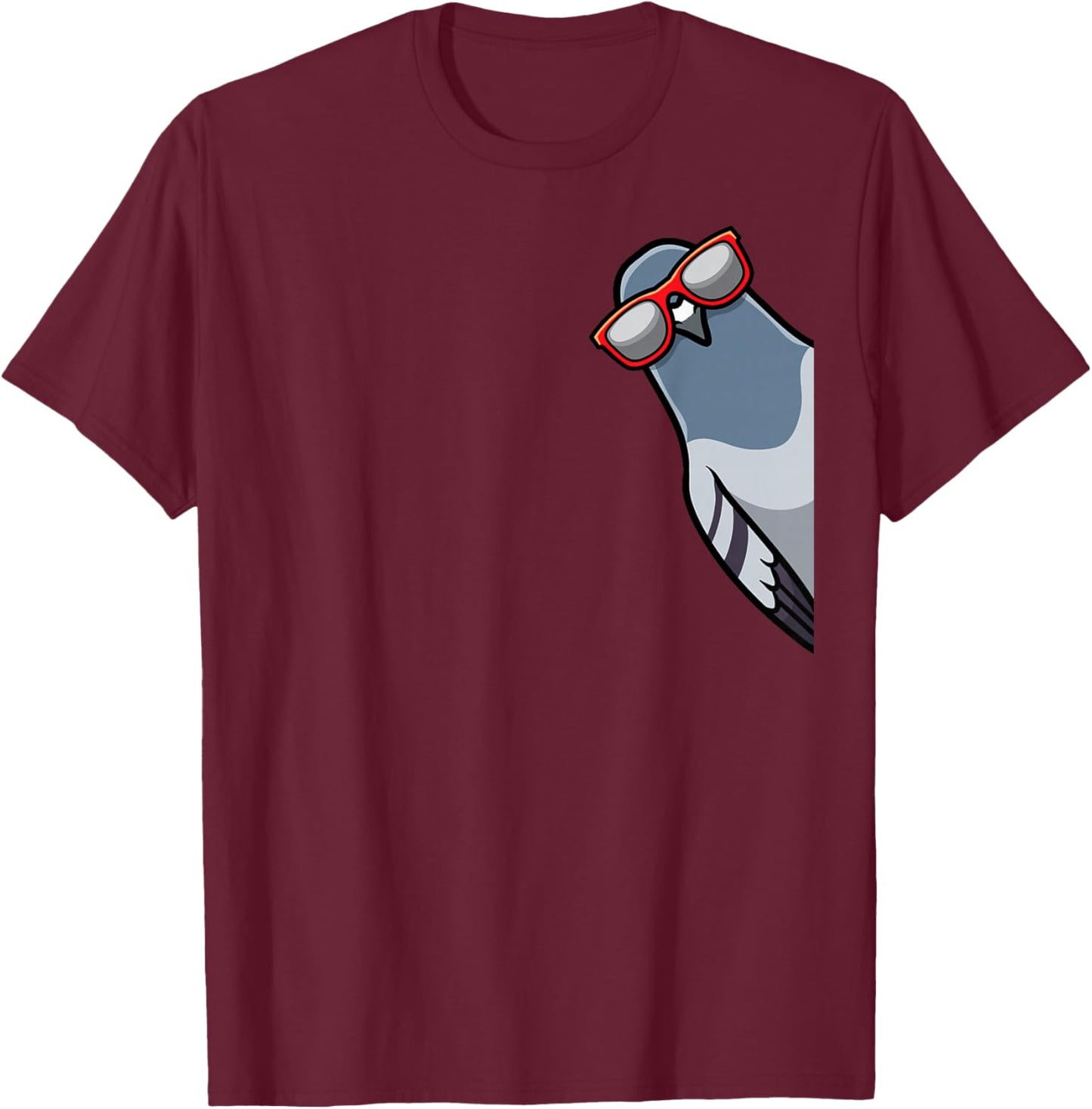 Pigeon breeding Pigeon Breeders Small T-Shirt - T-Shirt | Maroon