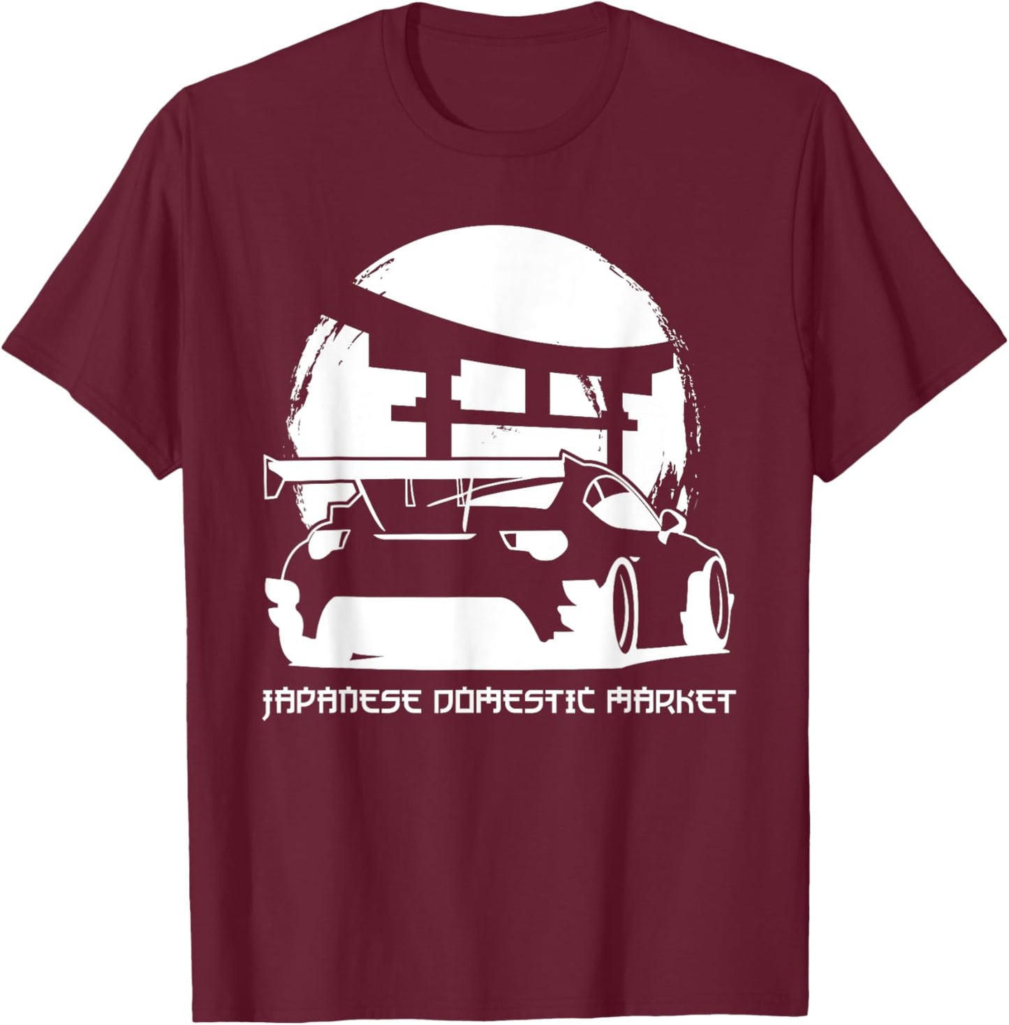 JDM Japan Motorsport Tuning Car Legend 90s T-Shirt - T-Shirt | Maroon