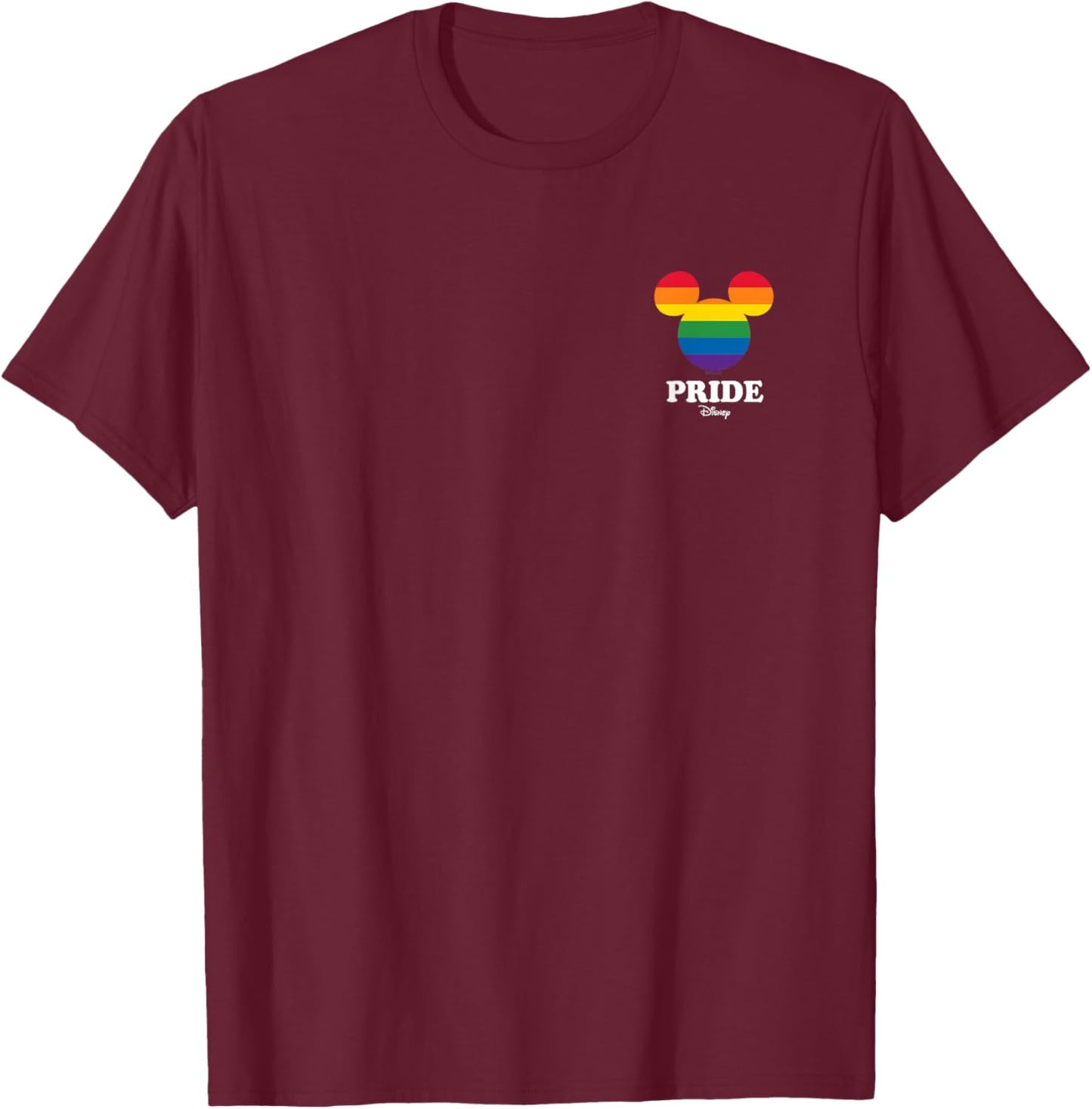 Disney - Gay Pride T-Shirt - T-Shirt | Maroon