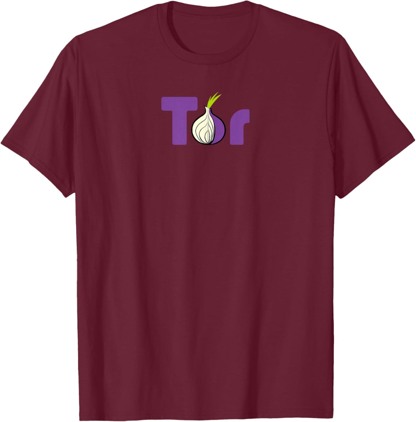 Tor Project Onion Browser History Dark Web Dark Net Internet T-Shirt - T-Shirt | Maroon
