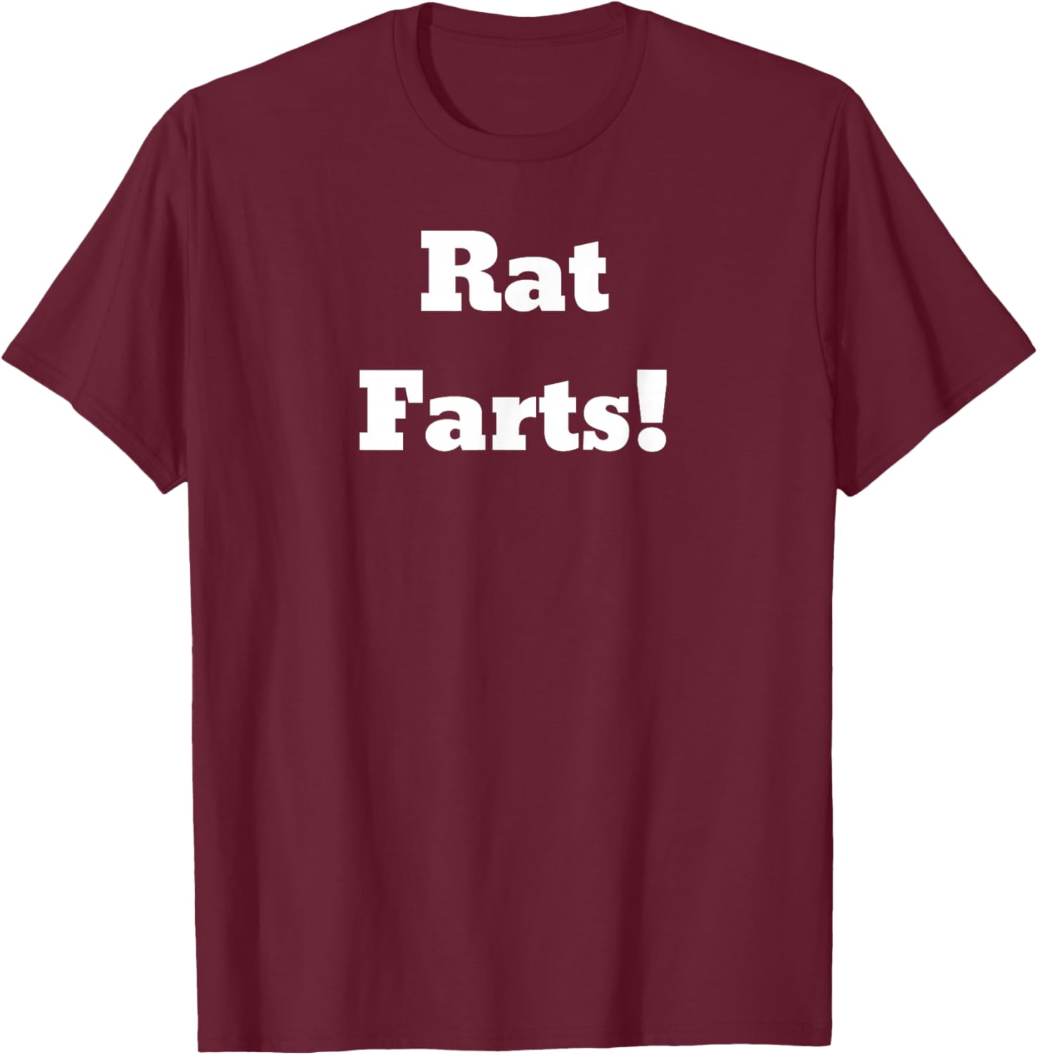 Rat Farts! Classic golf movie quote for golfers all around T-Shirt - T-Shirt | Maroon