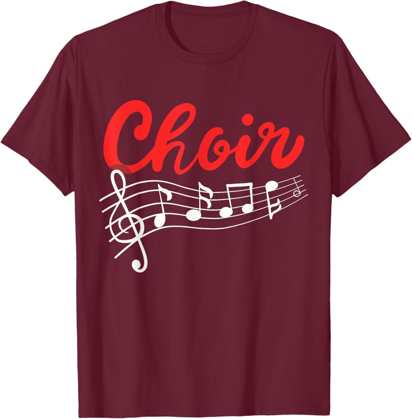 Choir Chorister Choir Teacher Choir Director T-Shirt - T-Shirt | Maroon