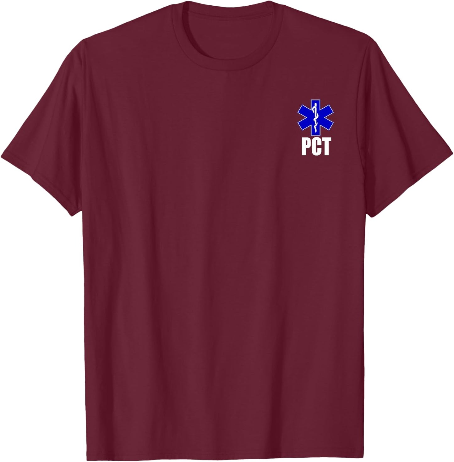 PCT_ Patient Care_Technician T-Shirt - T-Shirt | Maroon