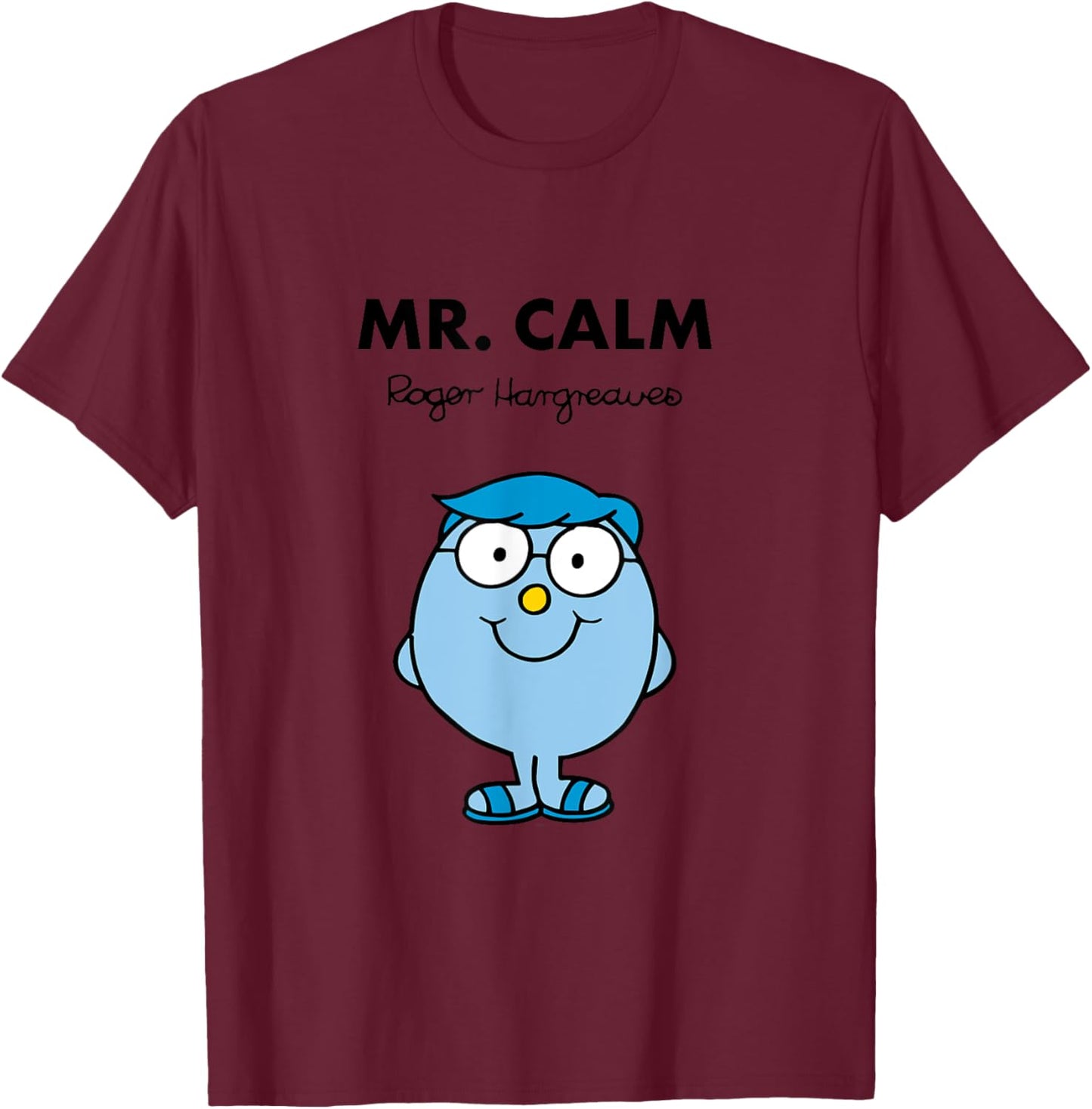 Mr. Calm T-Shirt - T-Shirt | Maroon