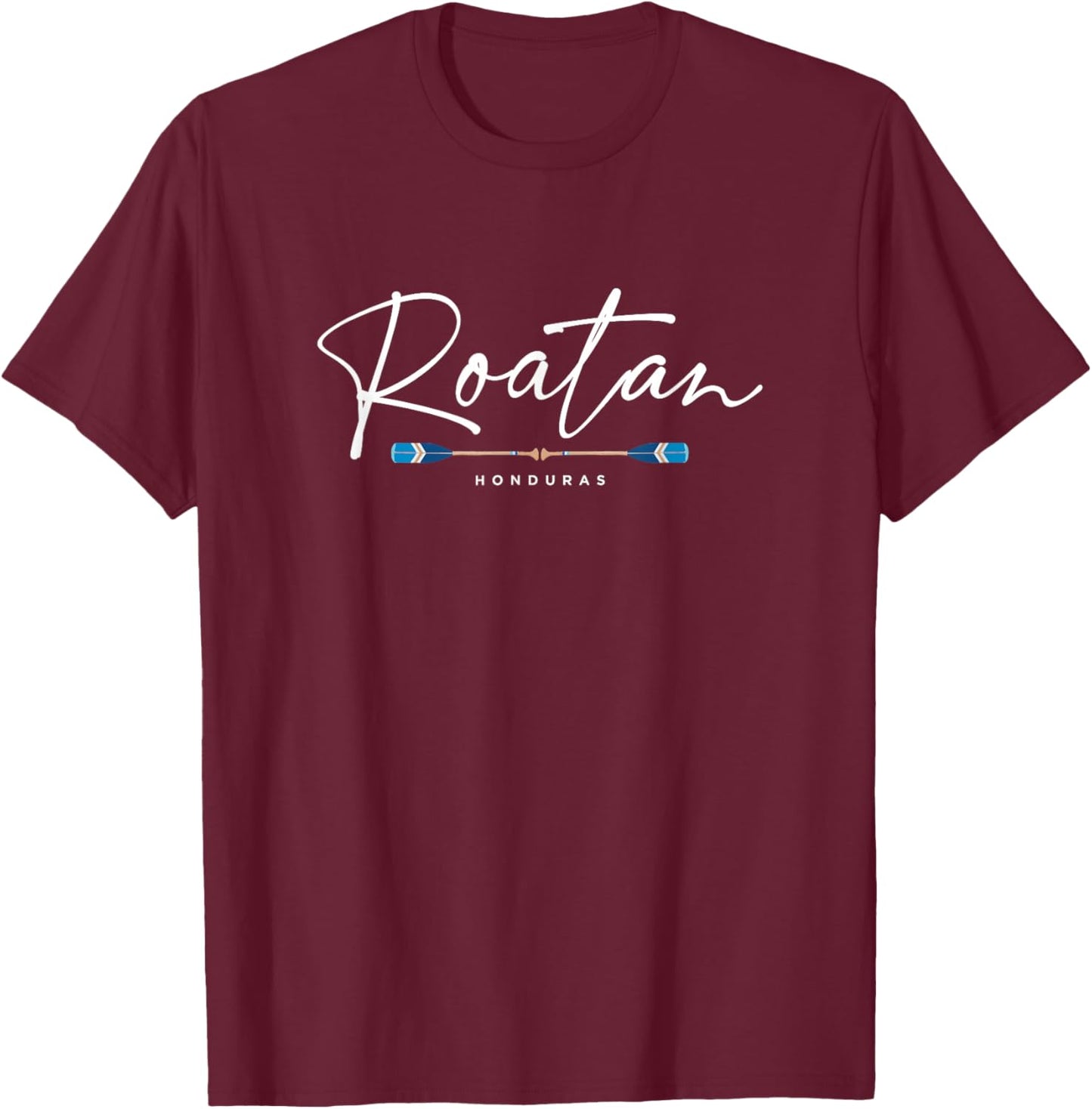 Roatan Honduras T-Shirt - T-Shirt | Maroon