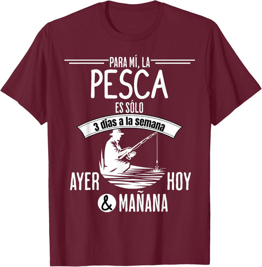 Pesca Regalo divertido para un Pescador T-Shirt - T-Shirt | Maroon