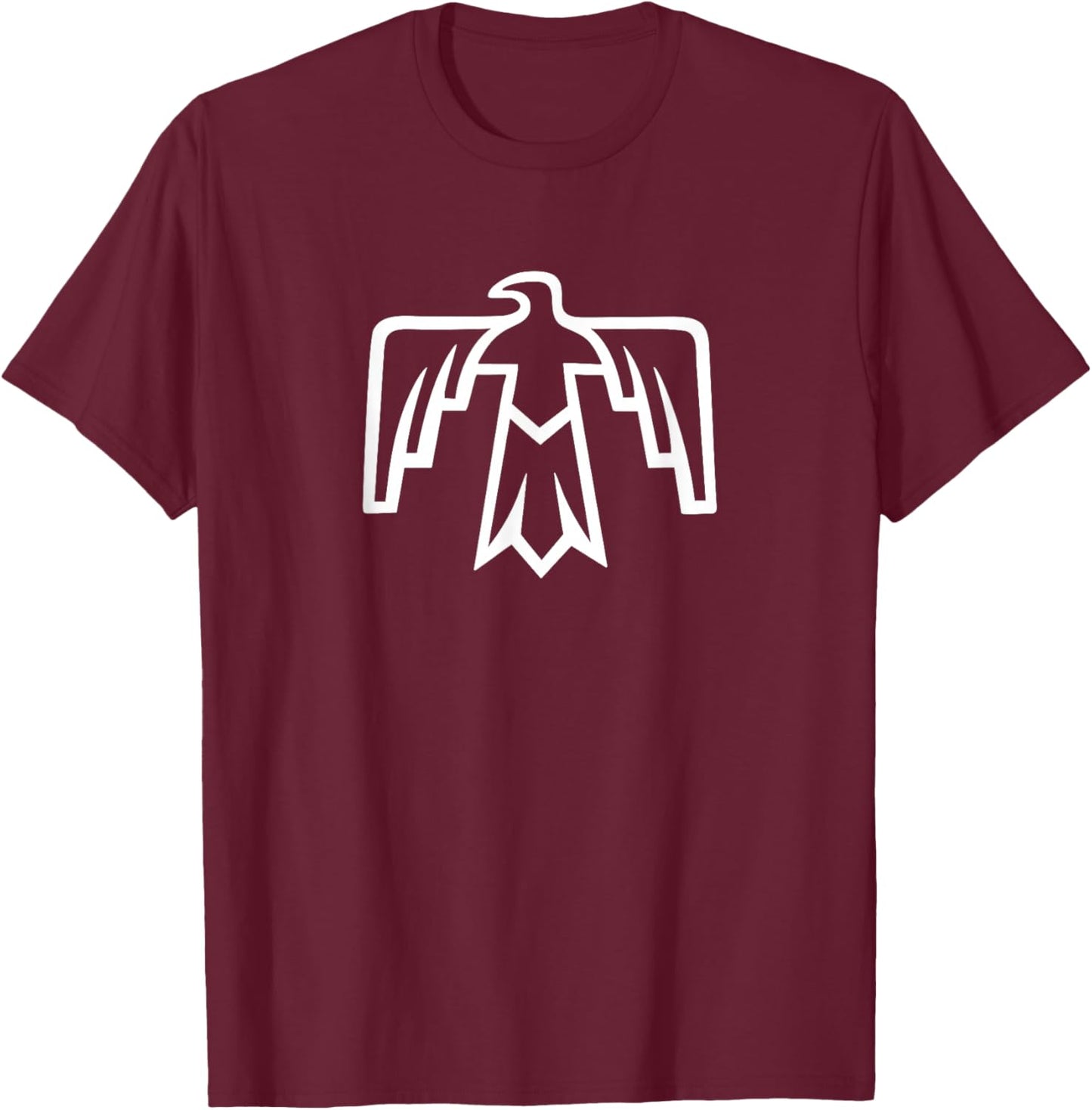 Thunderbird, Native American, bird, eagle, totem, animal T-Shirt - T-Shirt | Maroon