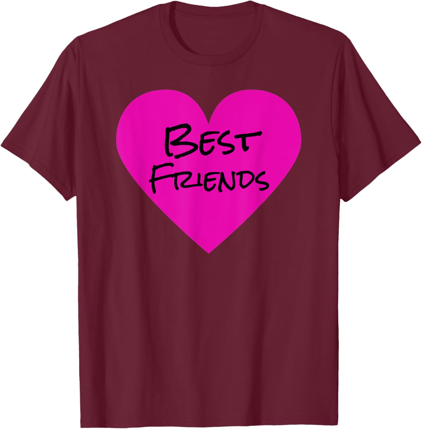Best Friends T-Shirt - T-Shirt | Maroon