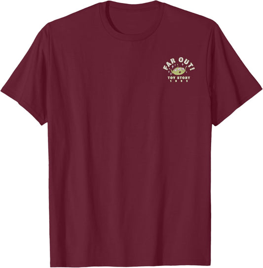 Disney Pixar Toy Story Alien Far Out Toy Story 1995 T-Shirt - T-Shirt | Maroon