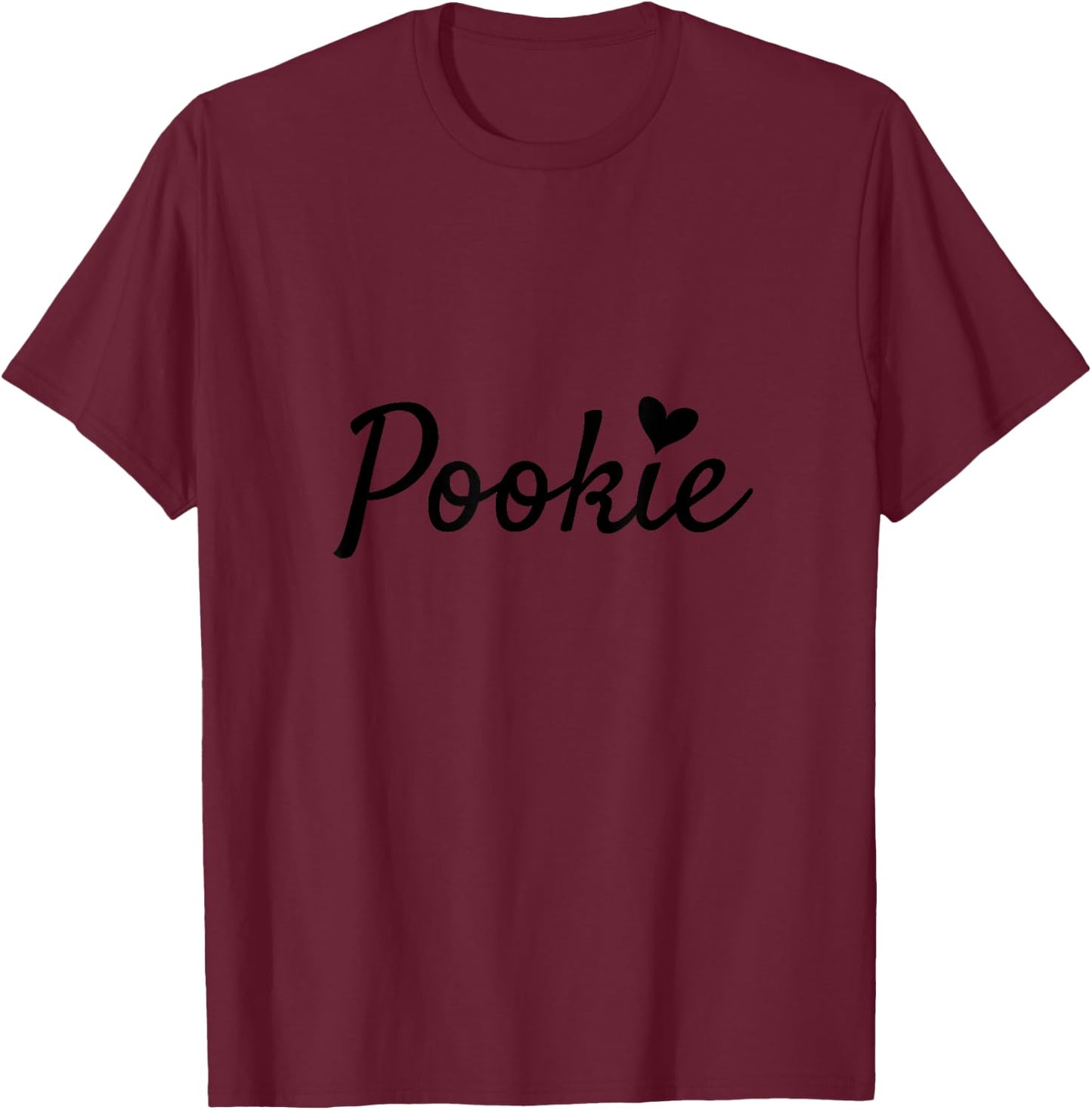 I Heart My Pookie T-Shirt - T-Shirt | Maroon