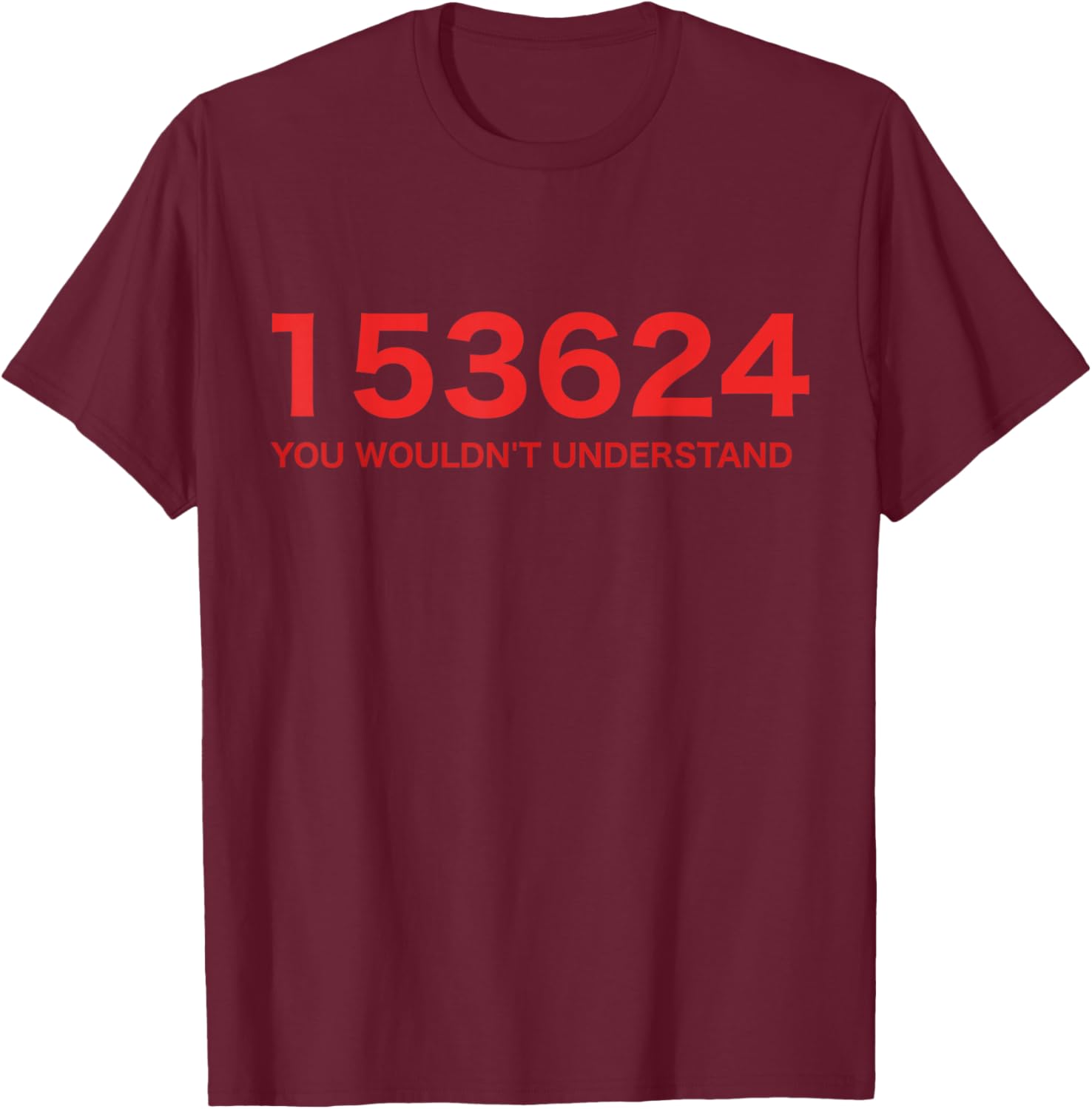153624 You Wouldn't Understand Motorcycle T-Shirt - T-Shirt | Maroon