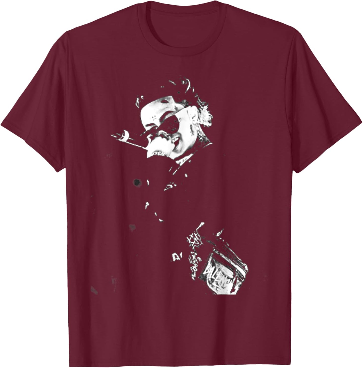 Design Lils Arts Pump Singing Vintage T-Shirt - T-Shirt | Maroon