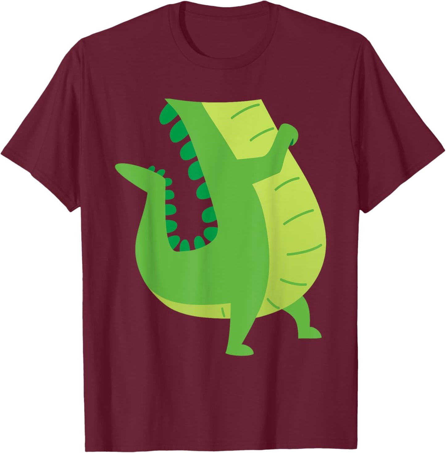 Alligator Costume - Gator Crocodile Zoo Animal Lover T-Shirt - T-Shirt | Maroon