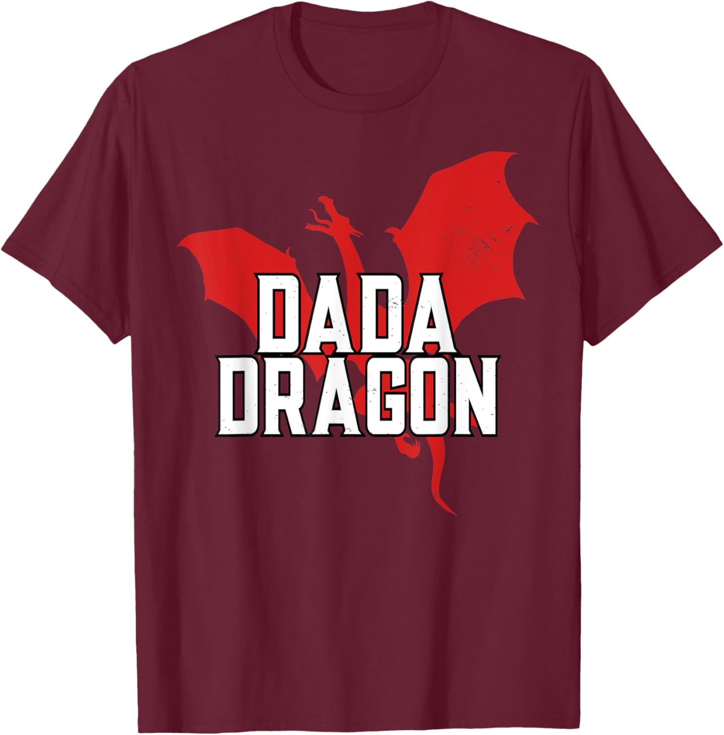 Dada Dragon Lover Father's Day T-Shirt - T-Shirt | Maroon