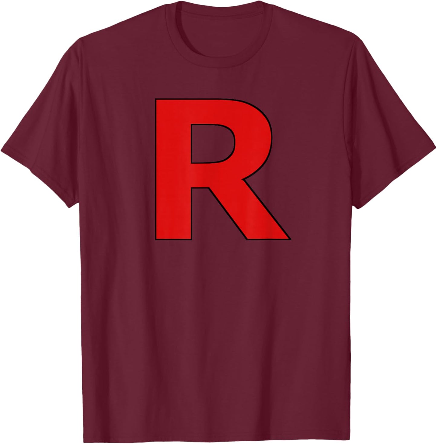Red R T-Shirt - T-Shirt | Maroon
