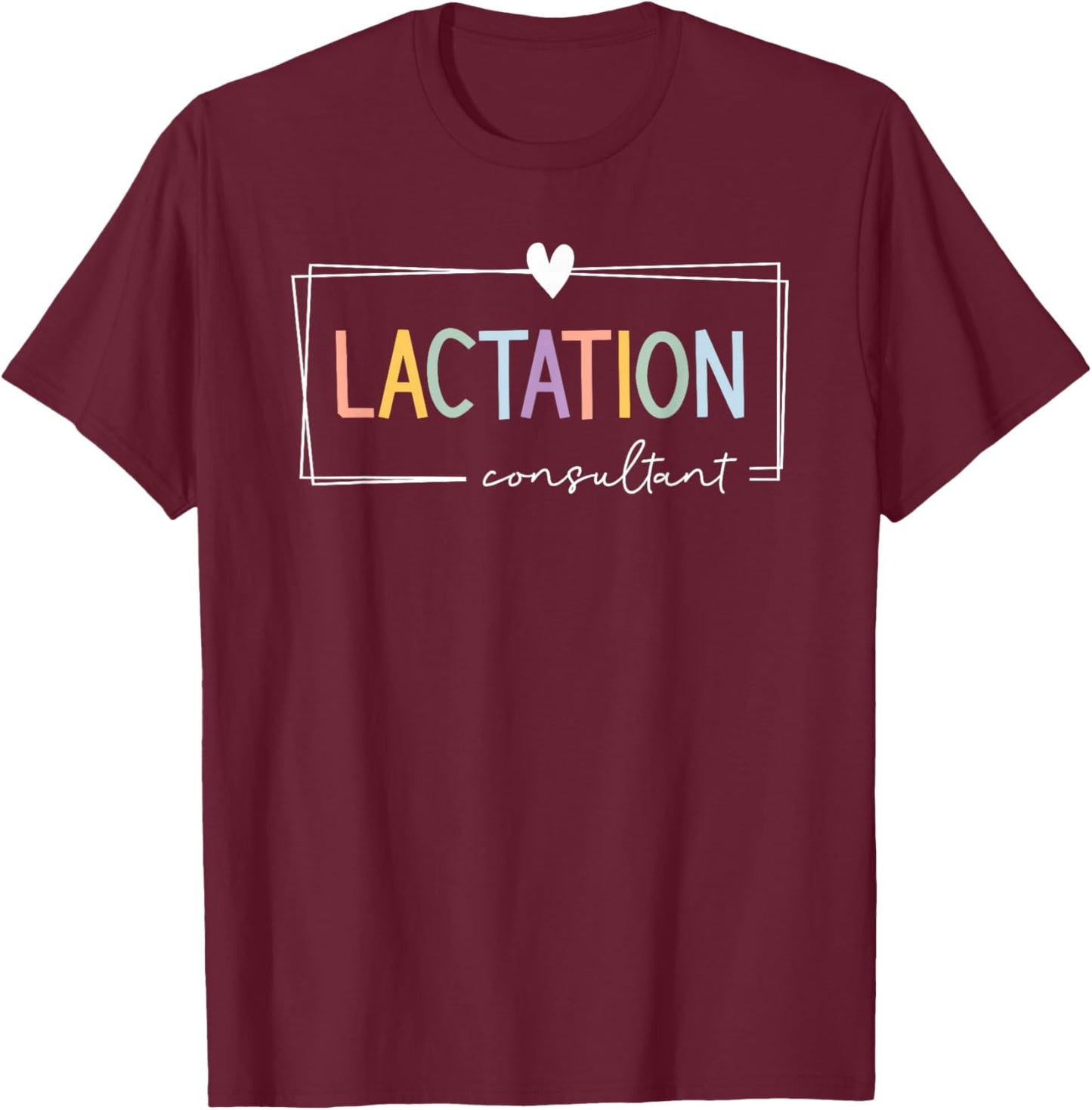 IBCLC Lactation Consultant Expert Breastfeeding , Black T-Shirt - T-Shirt | Maroon